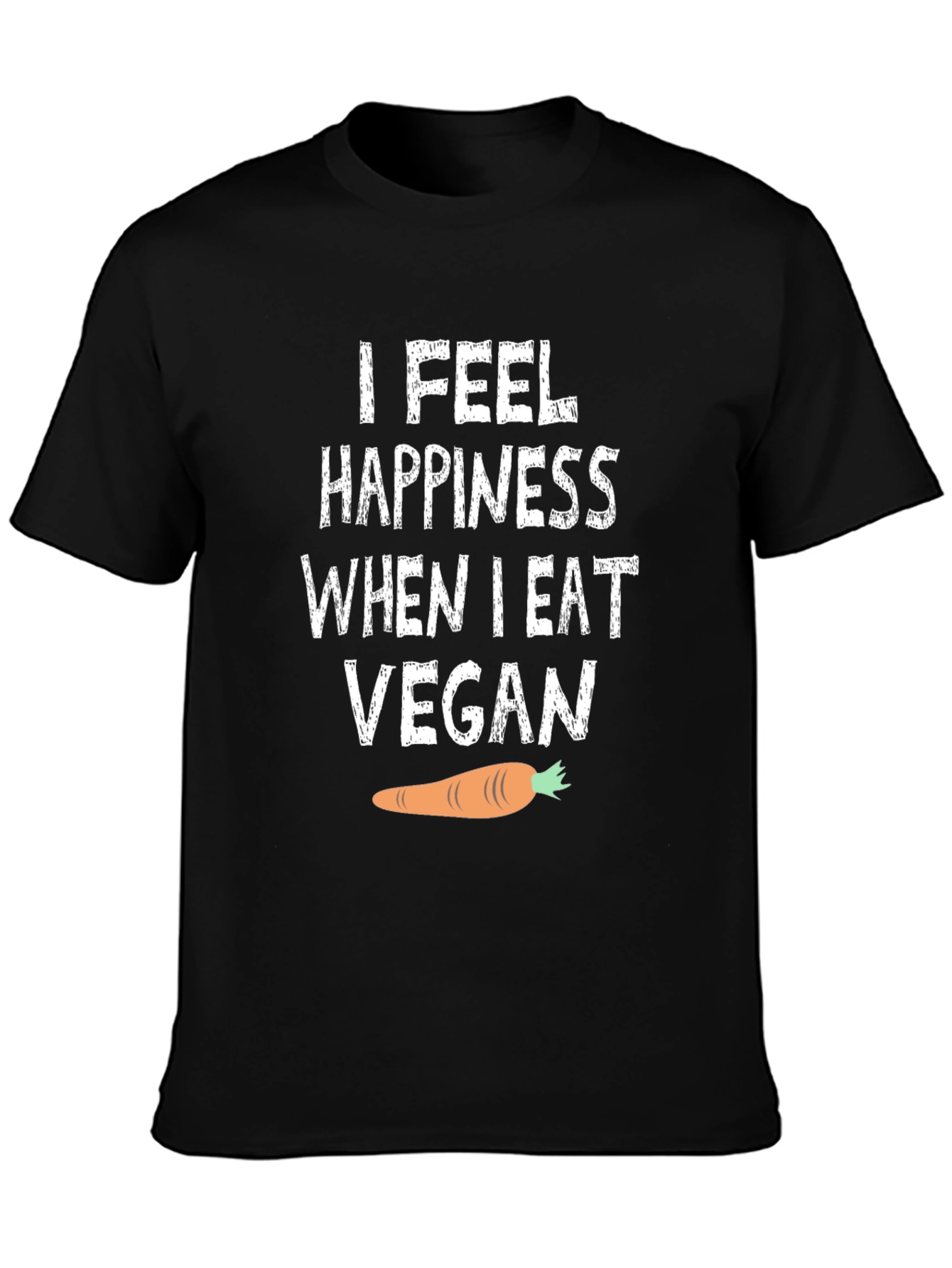 Vegan Happiness T-Shirt - Soft Cotton Tee