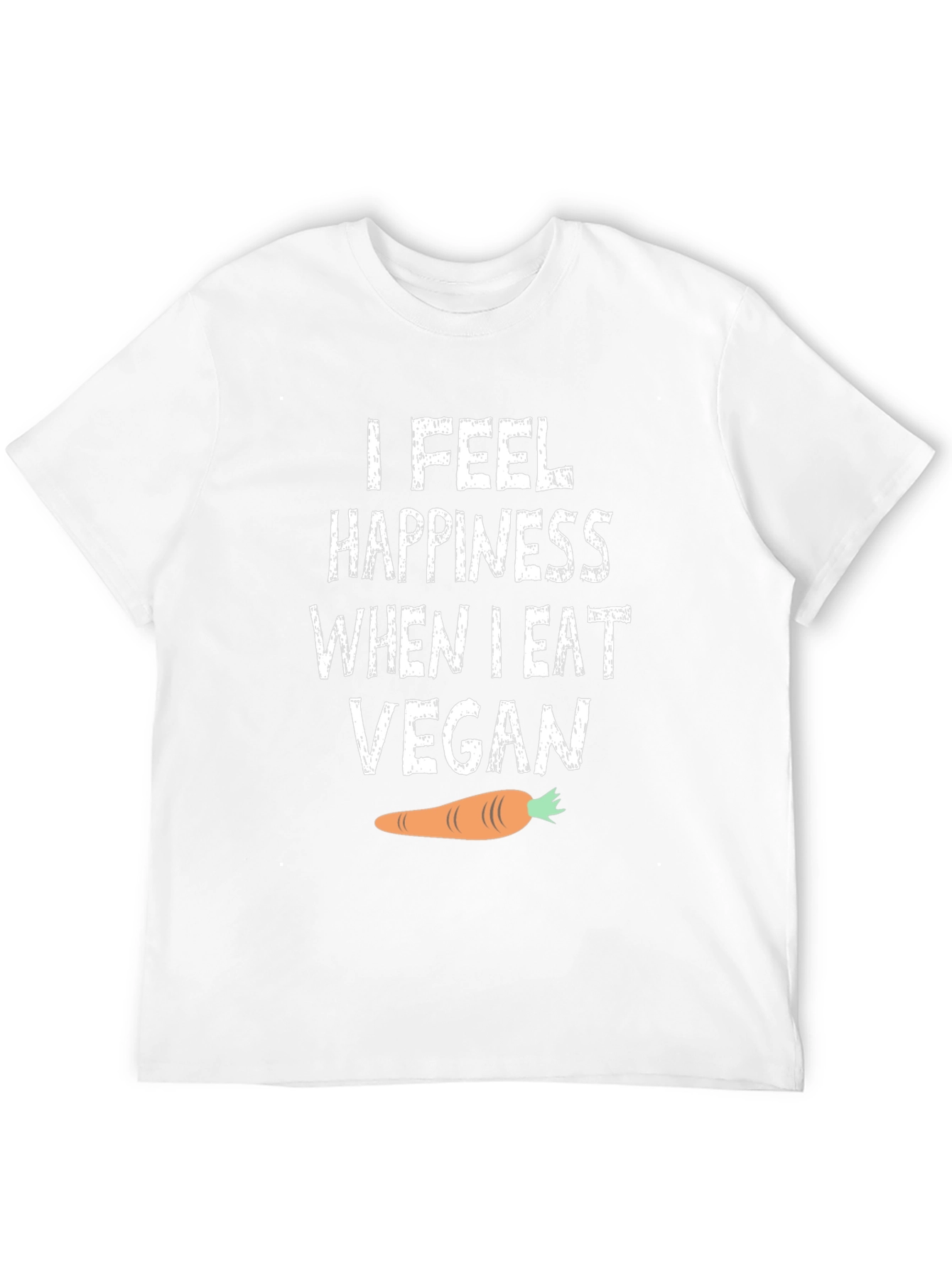 Vegan Happiness T-Shirt - Soft Cotton Tee