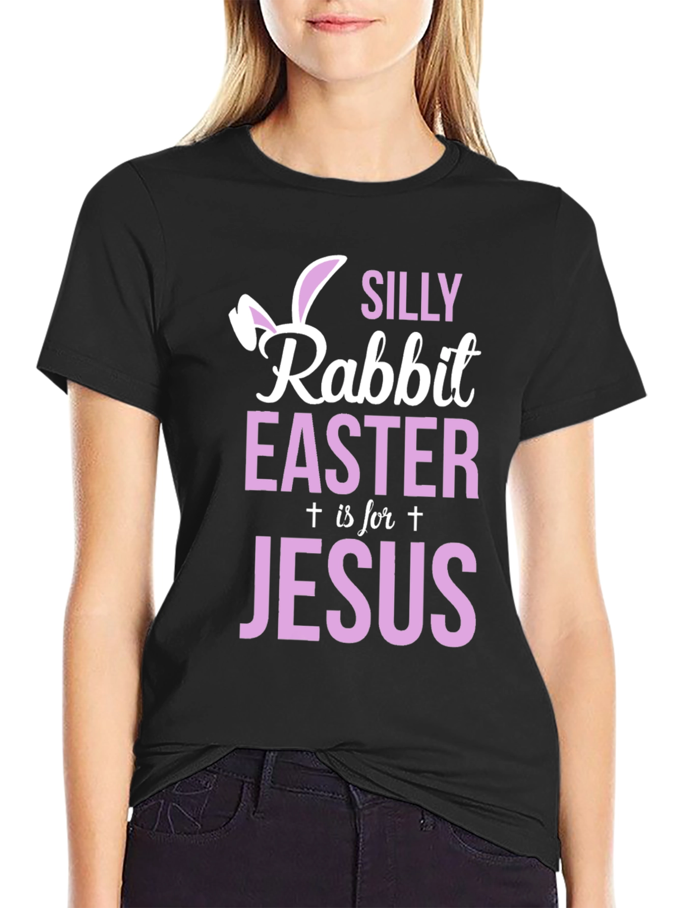 Silly Rabbit Easter is for Jesus T-Shirt