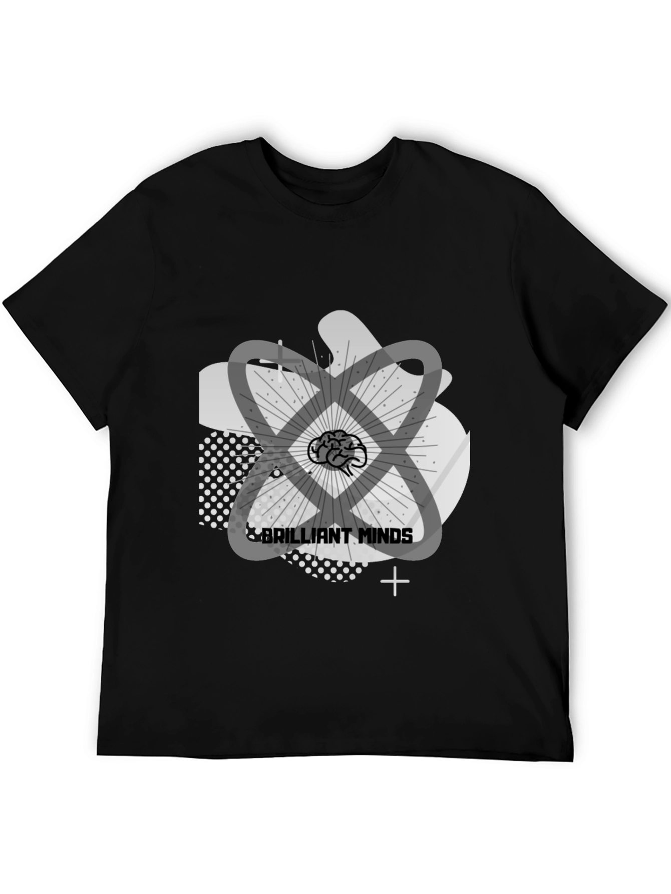 Brilliant Minds Graphic Tee - Smart Casual Fashion