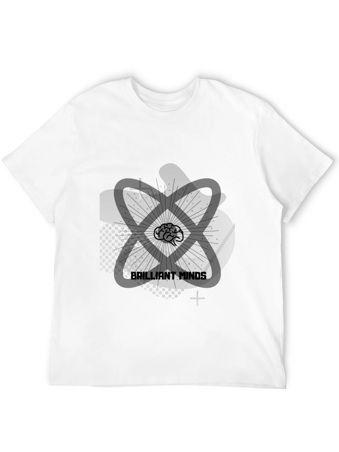 Brilliant Minds Graphic Tee - Smart Casual Fashion