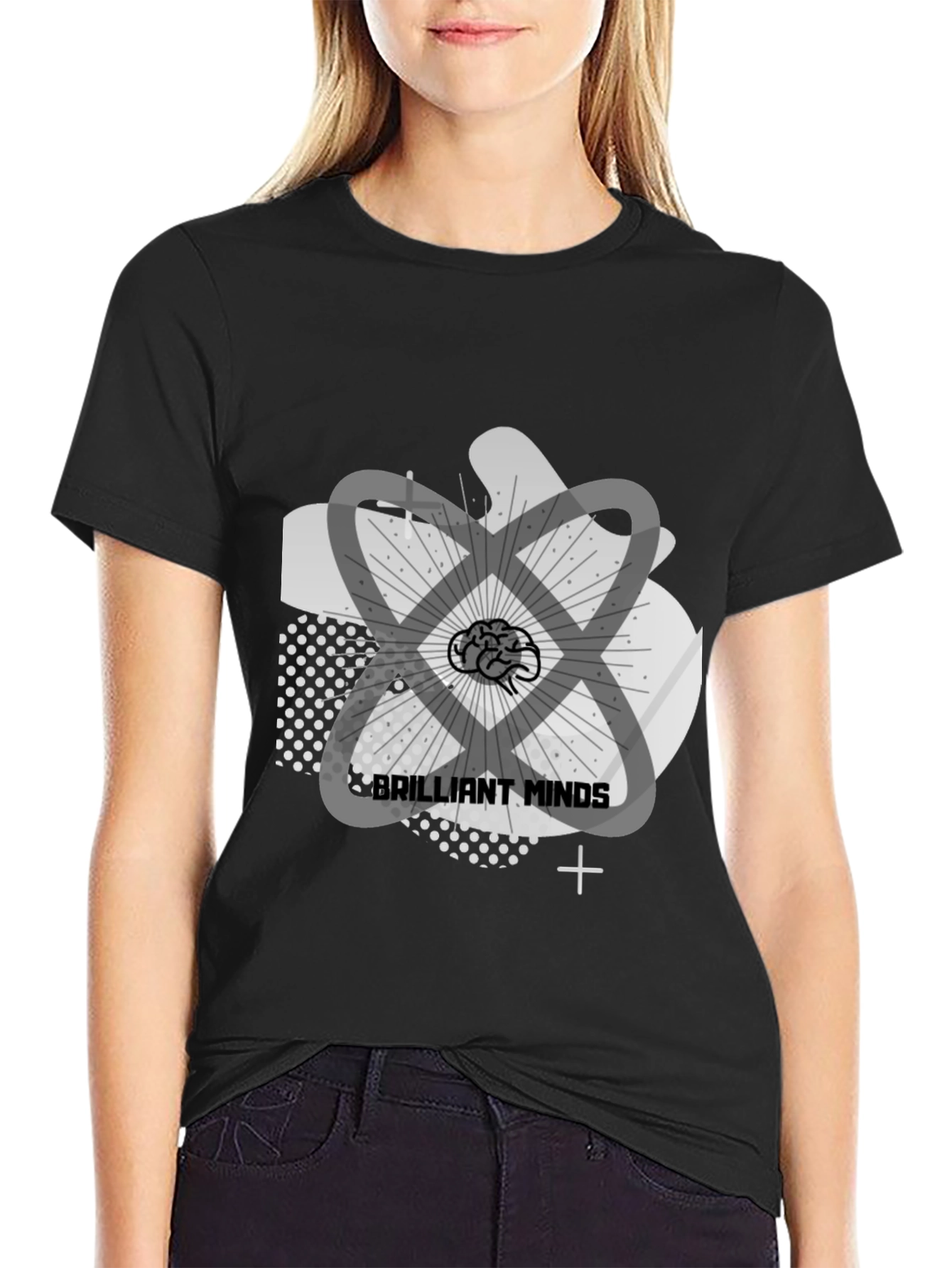 Brilliant Minds Graphic Tee - Smart Casual Fashion