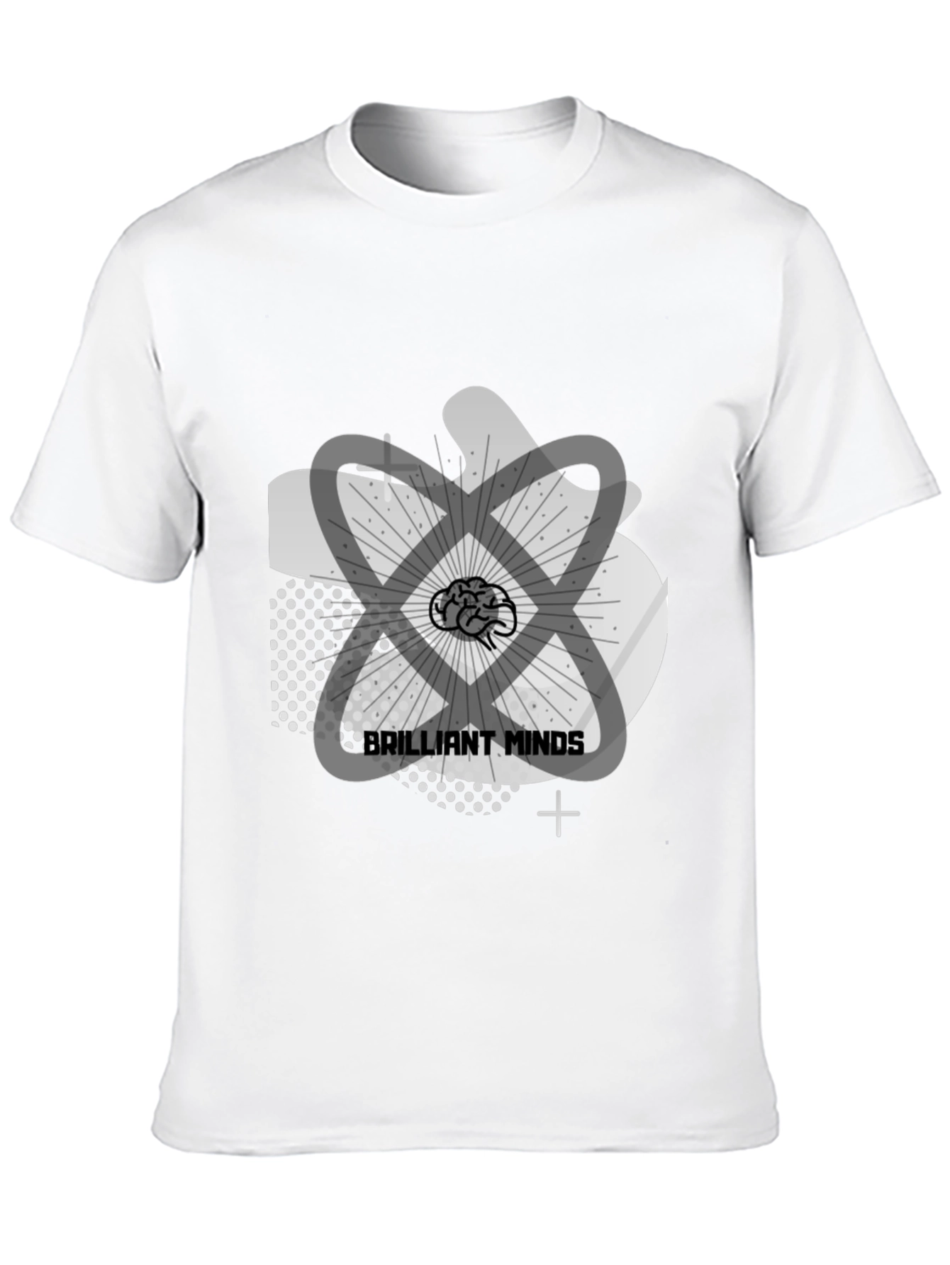 Brilliant Minds Graphic Tee - Smart Casual Fashion