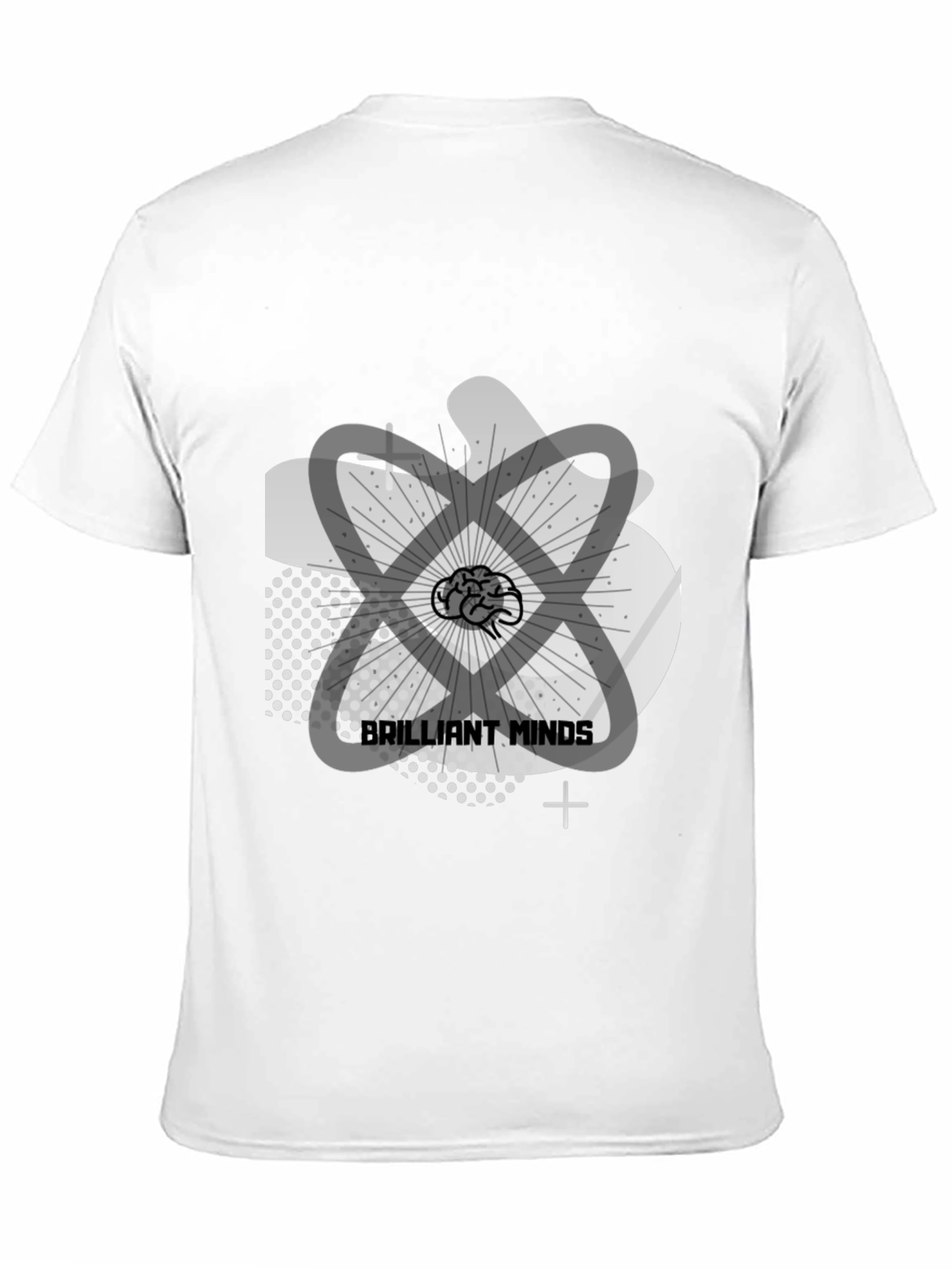 Brilliant Minds Graphic Tee - Smart Casual Fashion