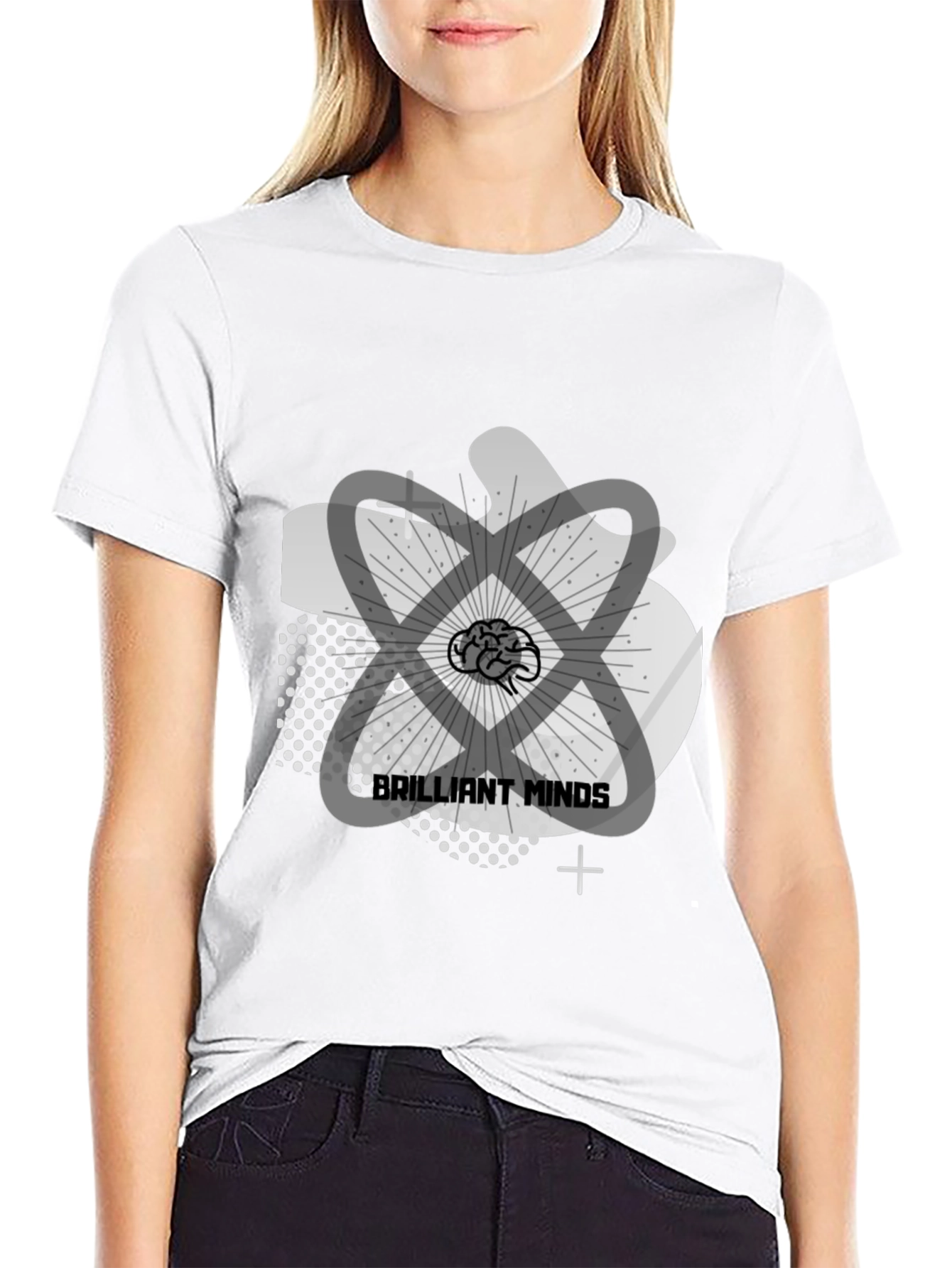 Brilliant Minds Graphic Tee - Smart Casual Fashion