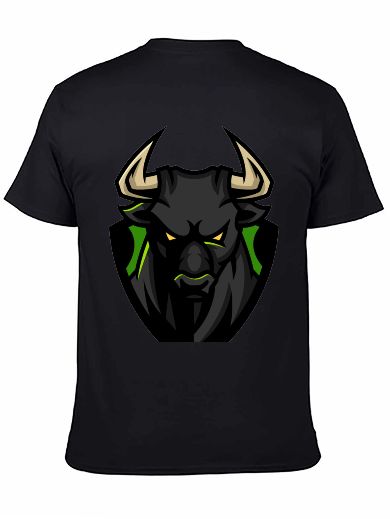 Black Bull Graphic Tee - Fierce Design