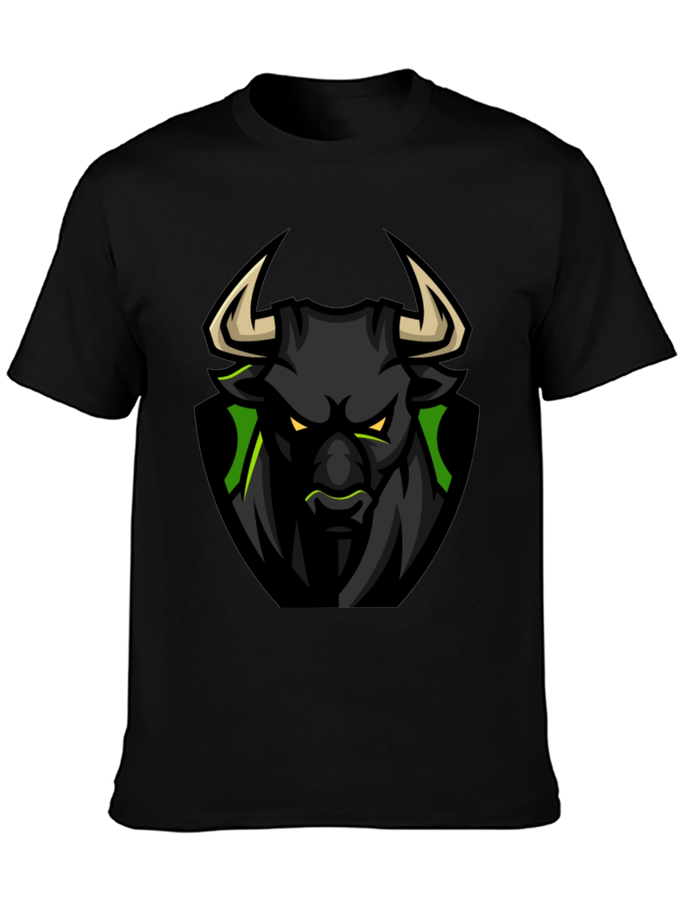 Black Bull Graphic Tee - Fierce Design