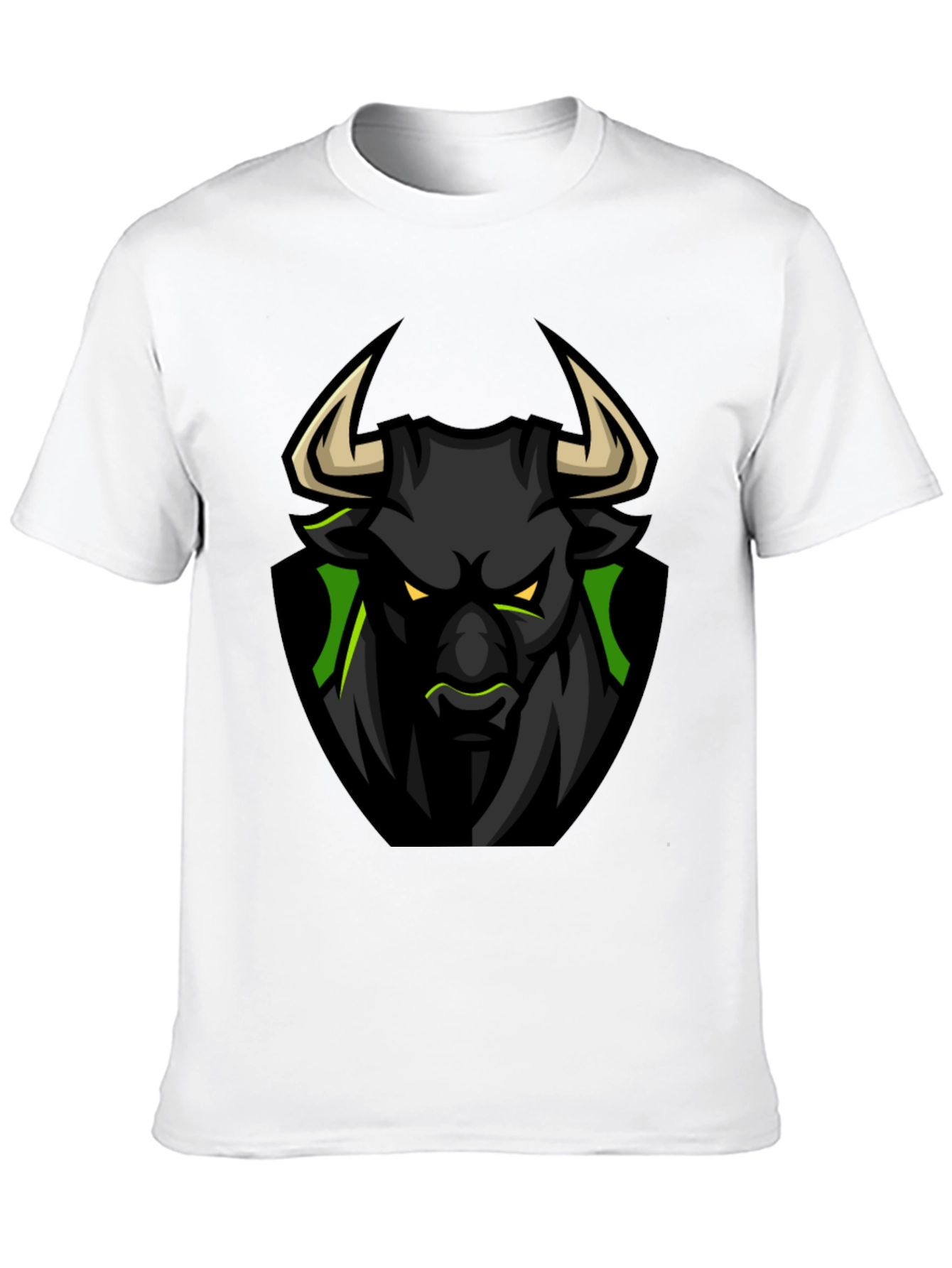 Black Bull Graphic Tee - Fierce Design