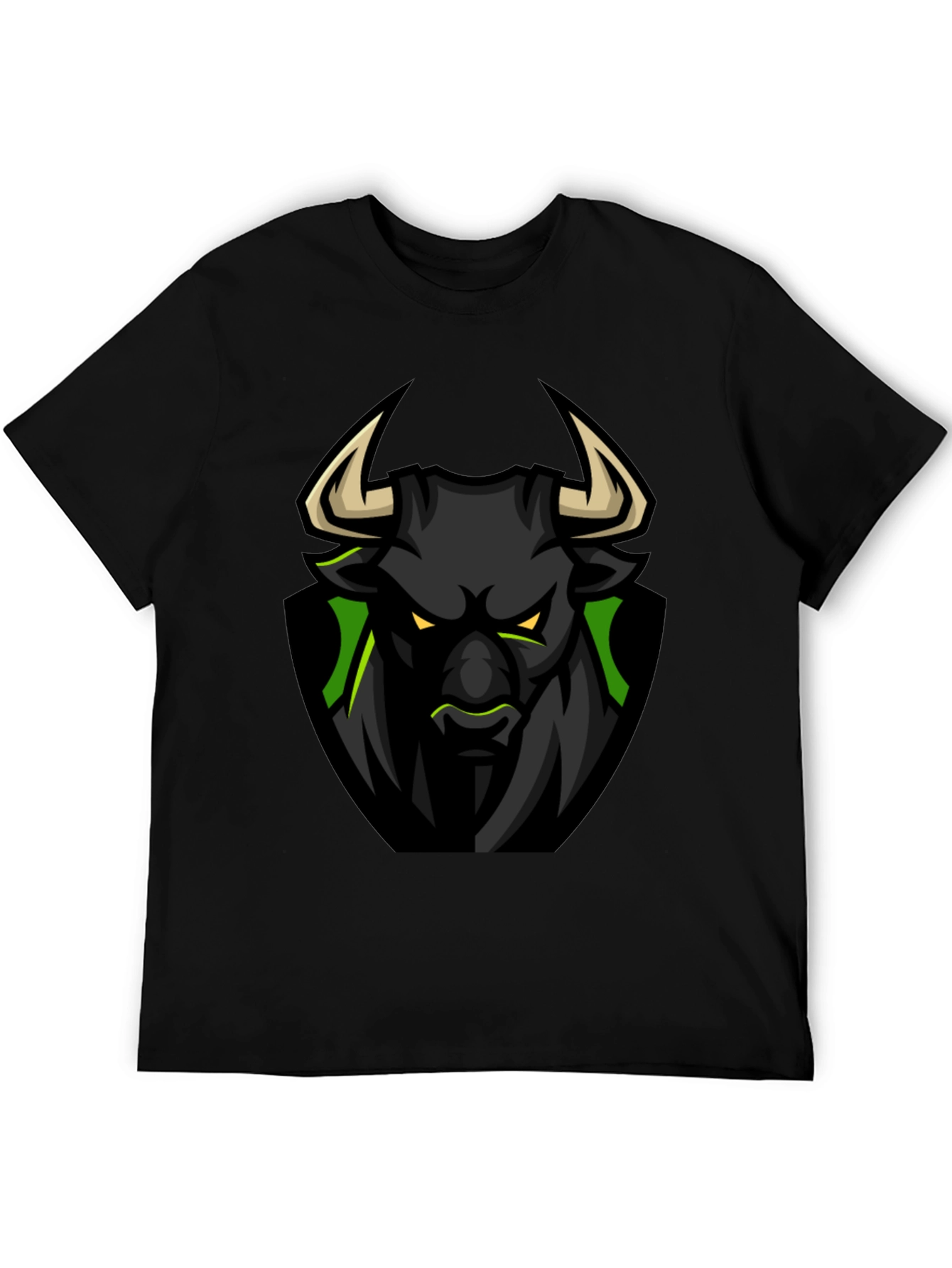 Black Bull Graphic Tee - Fierce Design