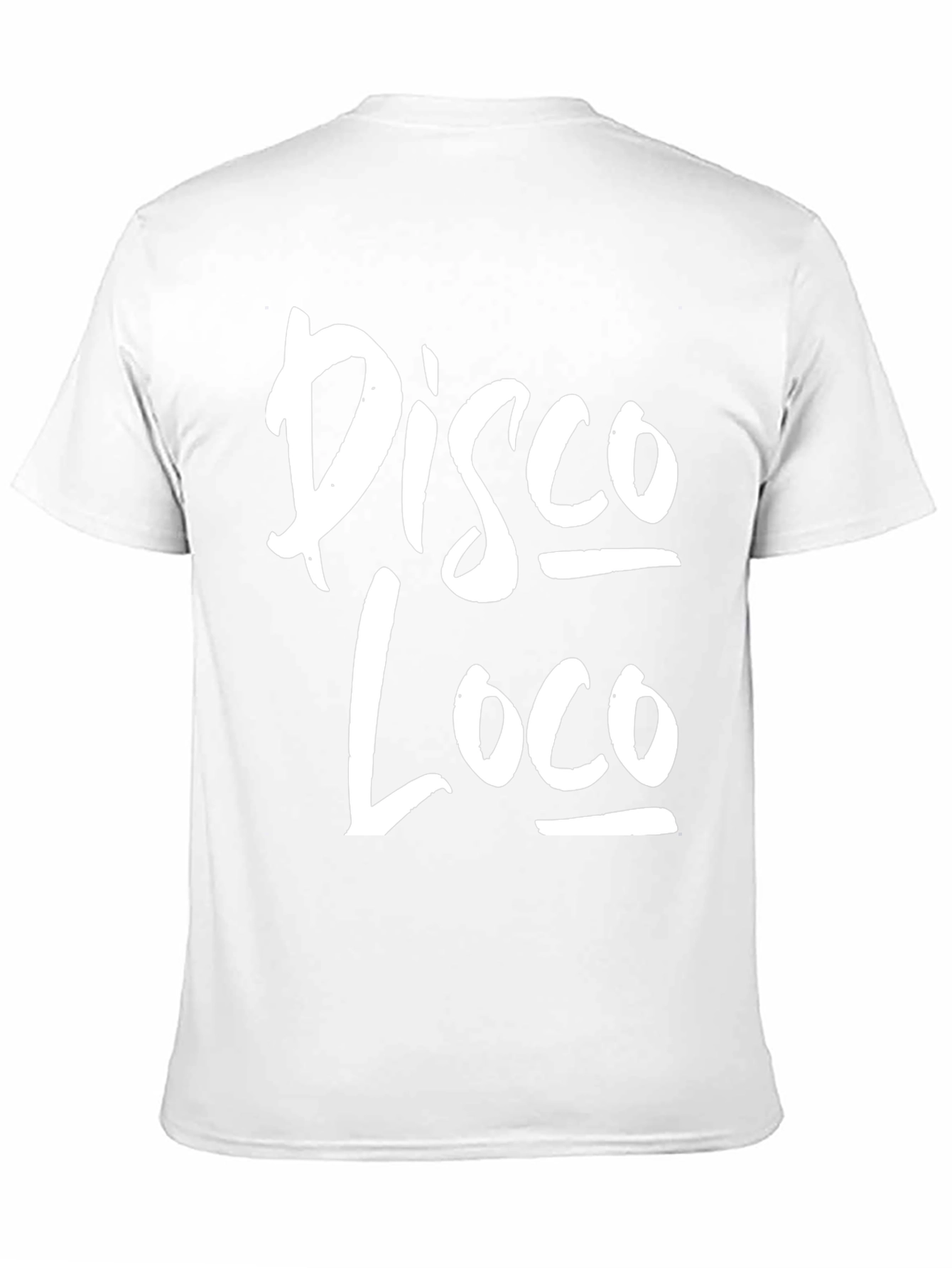 Disco Loco Graphic Tee - Black Cotton T-Shirt