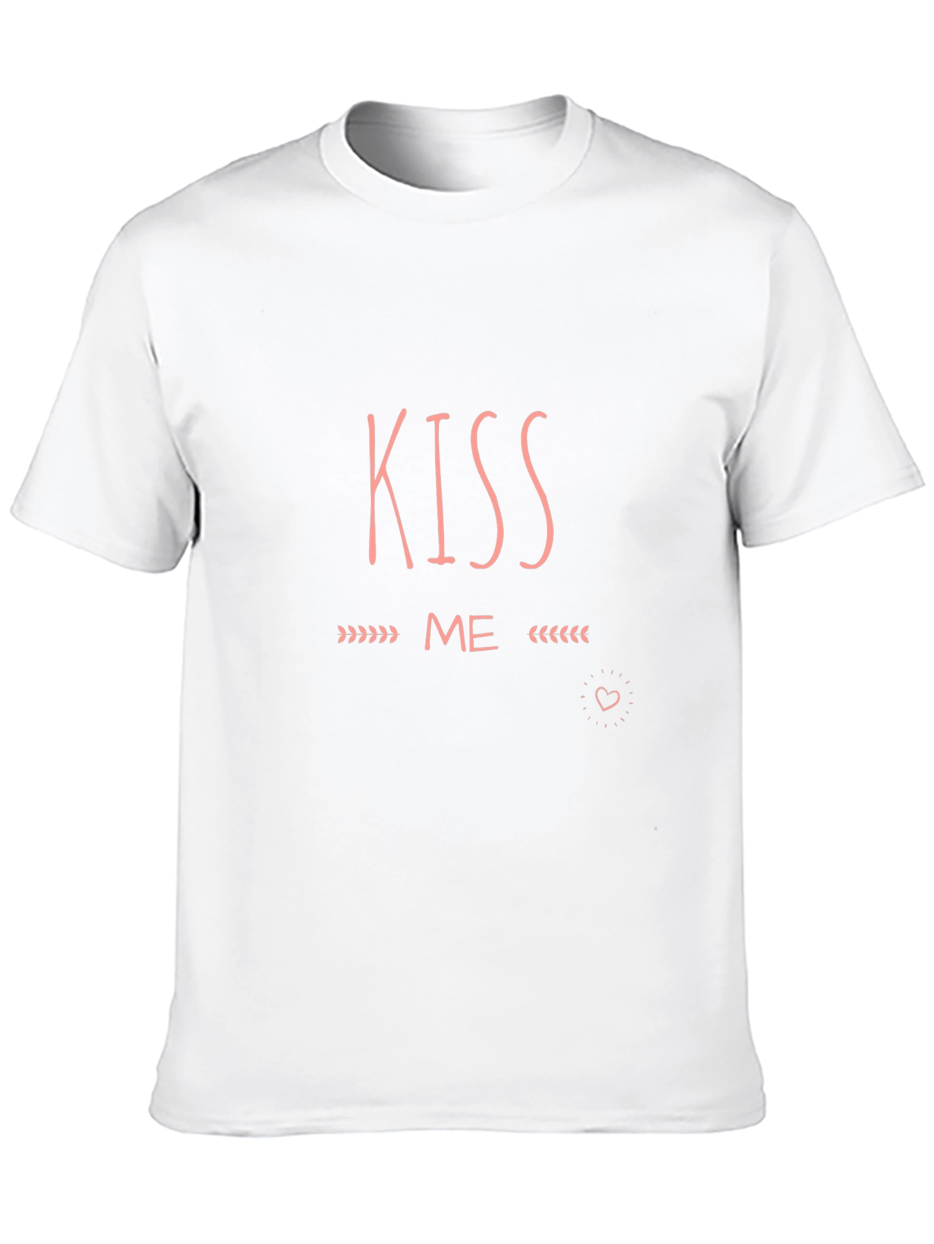 Kiss Me Graphic Tee - Trendy Black T-Shirt