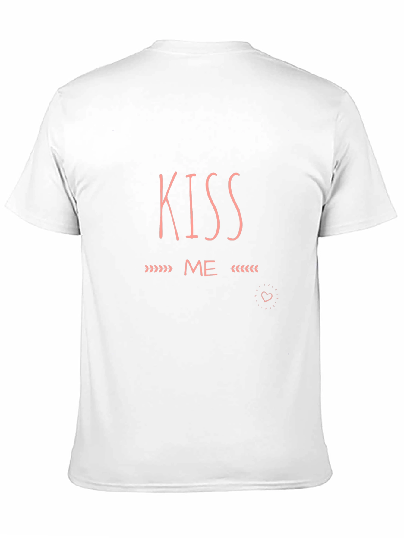 Kiss Me Graphic Tee - Trendy Black T-Shirt
