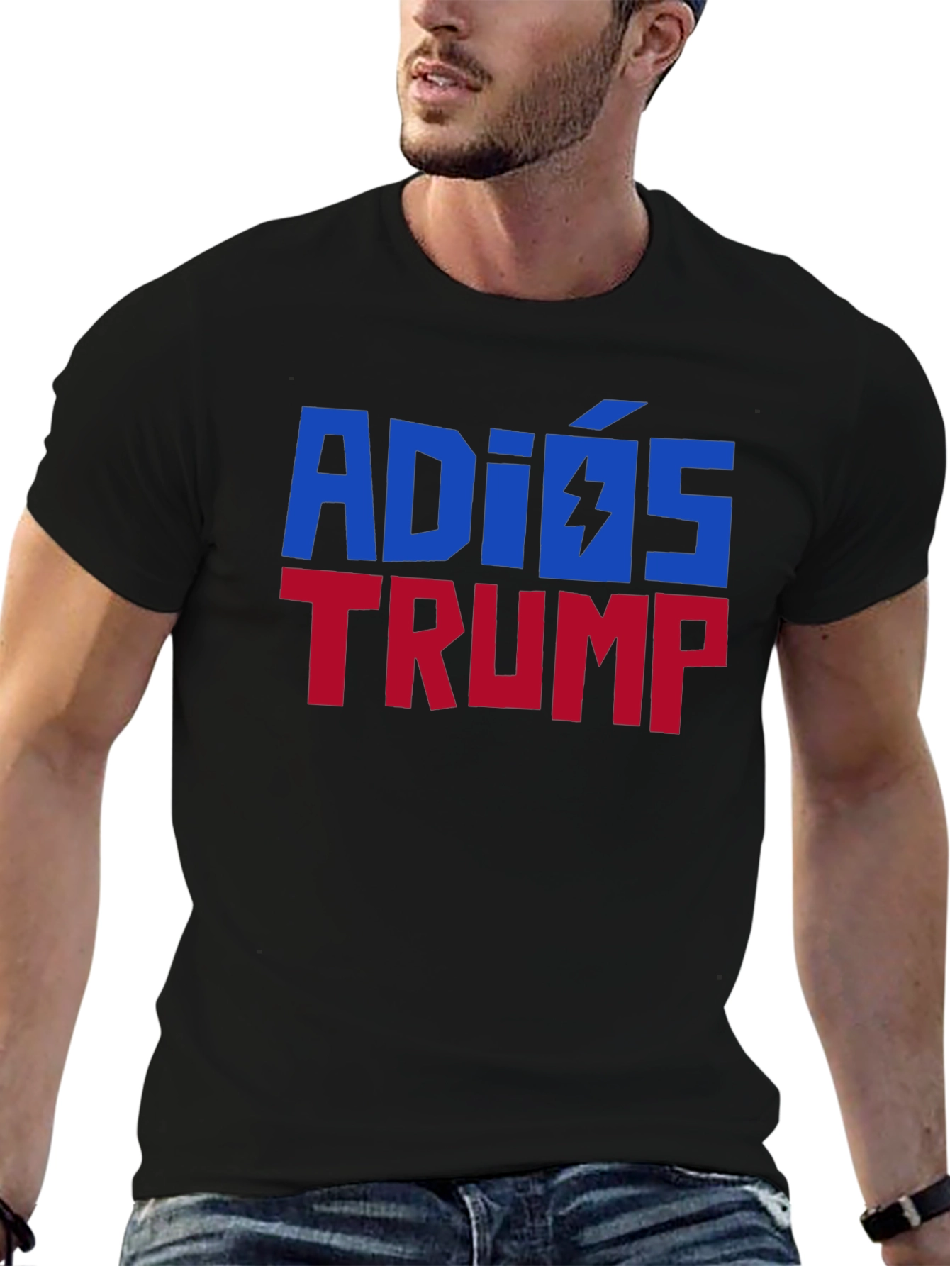 Adios Trump Graphic Tee - Political Statement