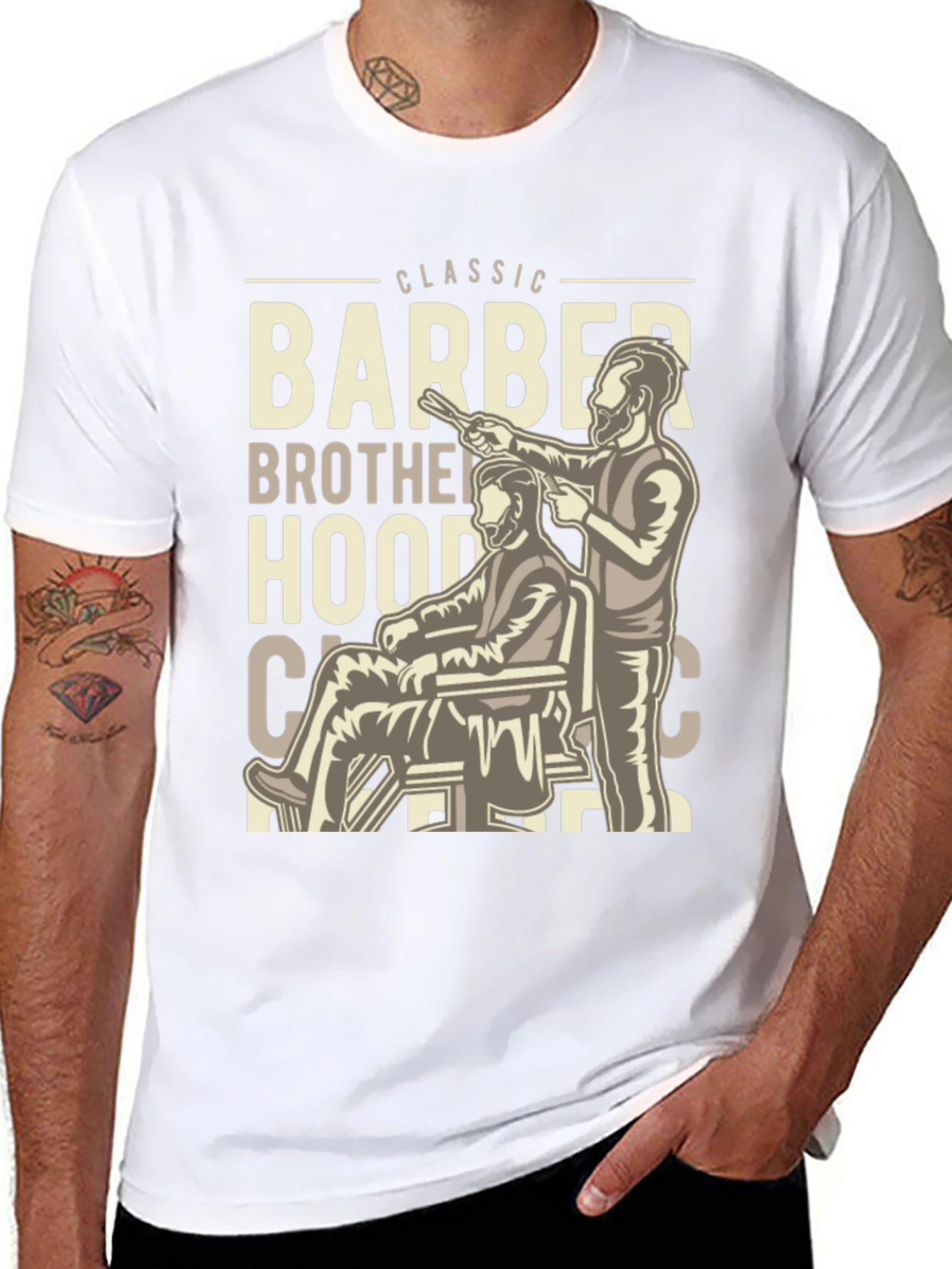 Classic Barber Brotherhood Tee