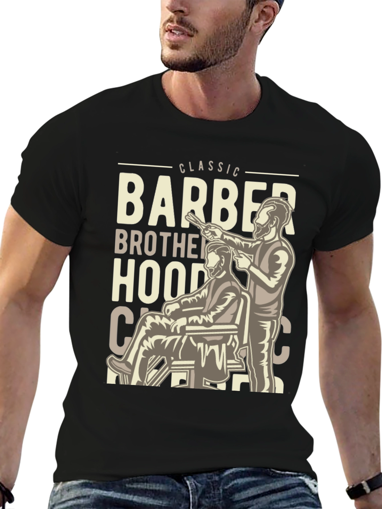 Classic Barber Brotherhood Tee