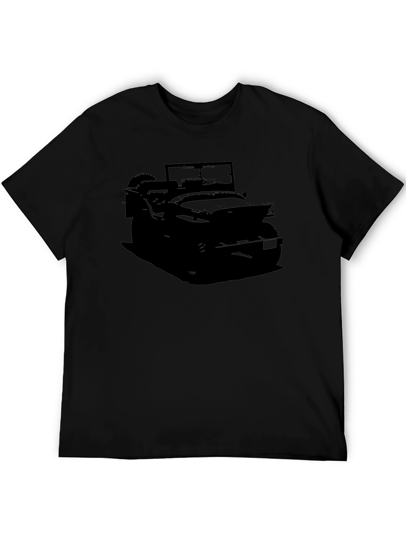 Classic Jeep Silhouette Black T-Shirt