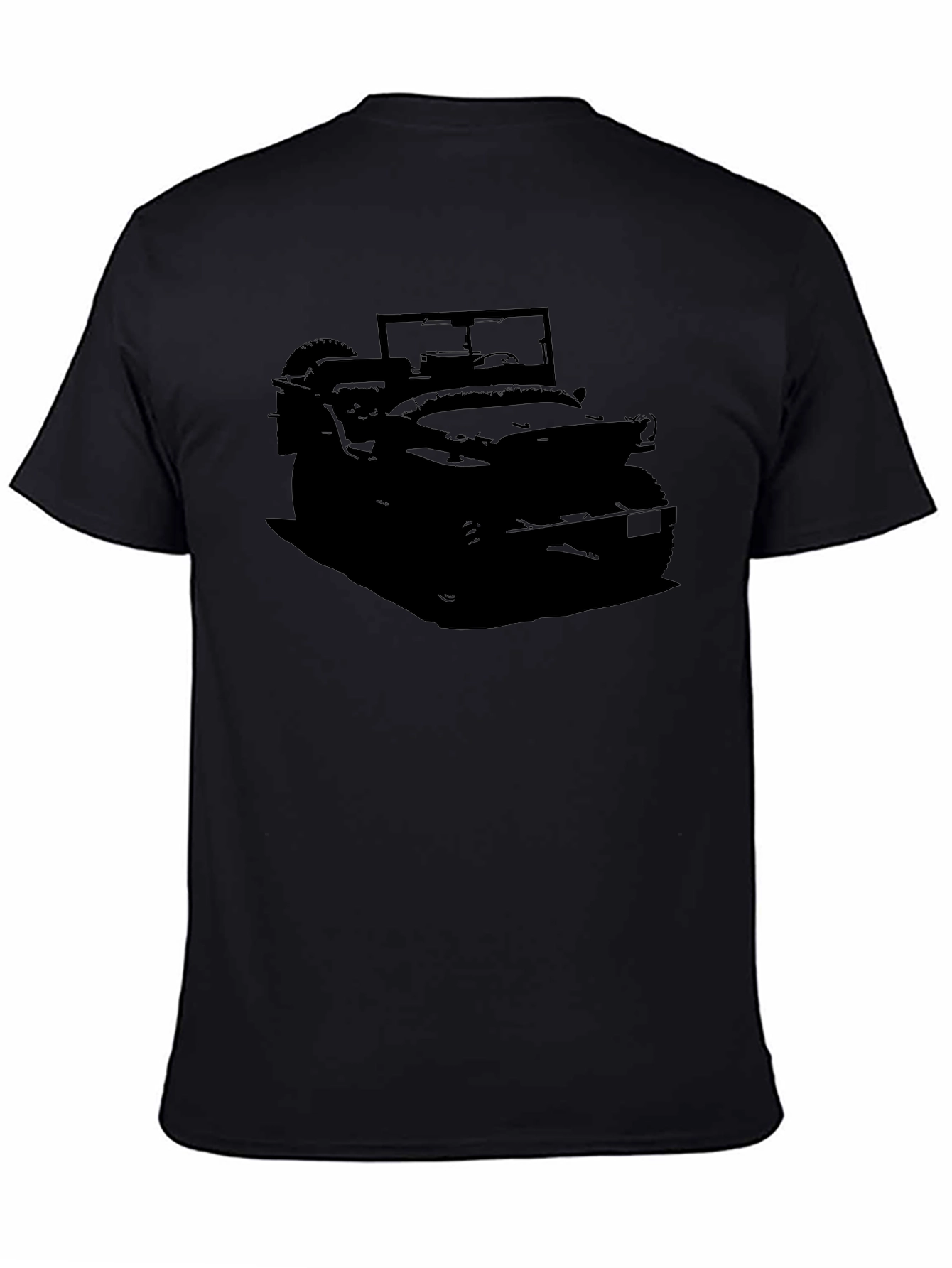 Classic Jeep Silhouette Black T-Shirt