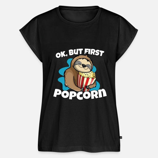 Ok But First Popcorn Sloth Popcorn