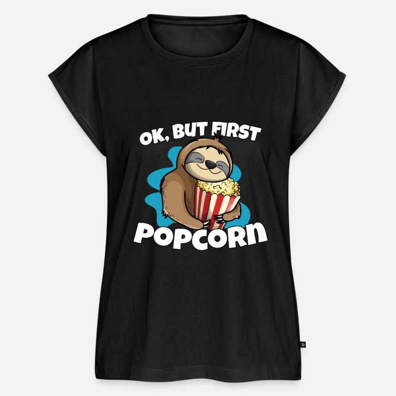 Ok But First Popcorn Sloth Popcorn