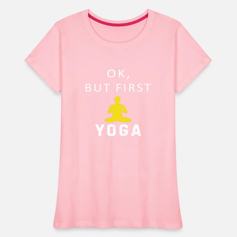 Okay But First Yoga Time Classic