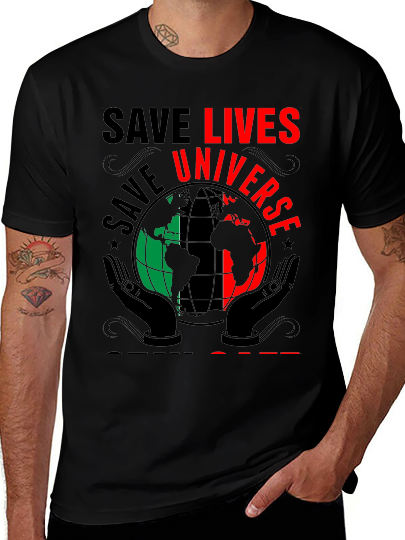 Save Lives Universe T-Shirt