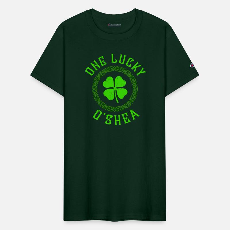 One Lucky O'Shea Irish Family Four Leaf Clover