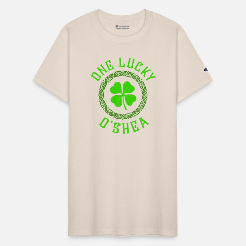 One Lucky O'Shea Irish Family Four Leaf Clover