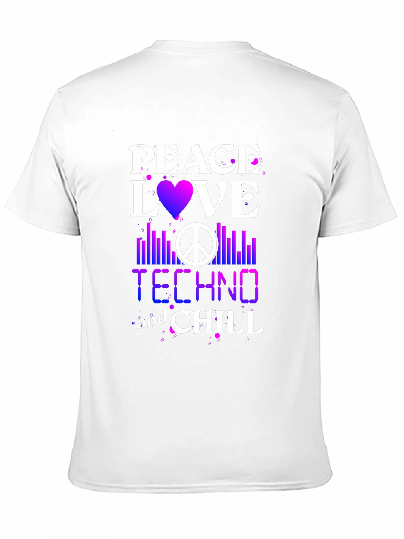 Peace Love Techno Chill T-Shirt