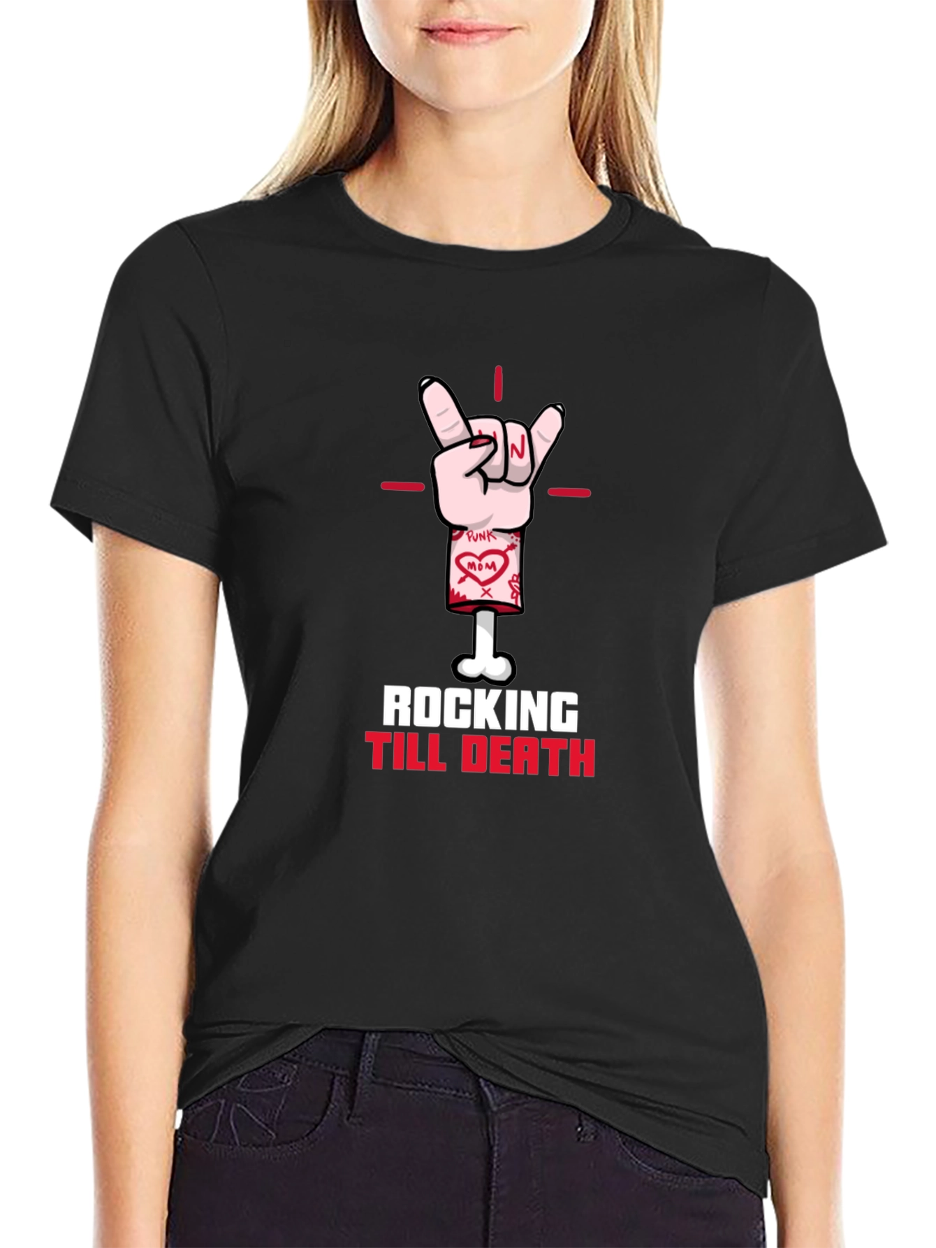 Rocking Till Death Graphic T-Shirt