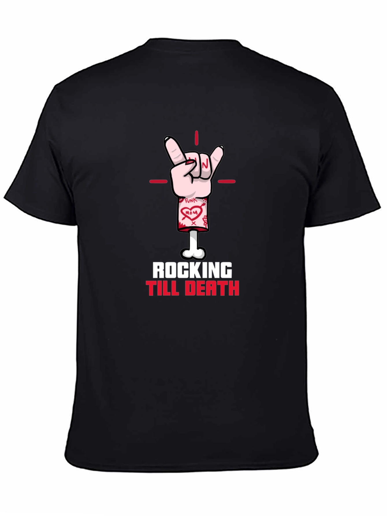Rocking Till Death Graphic T-Shirt