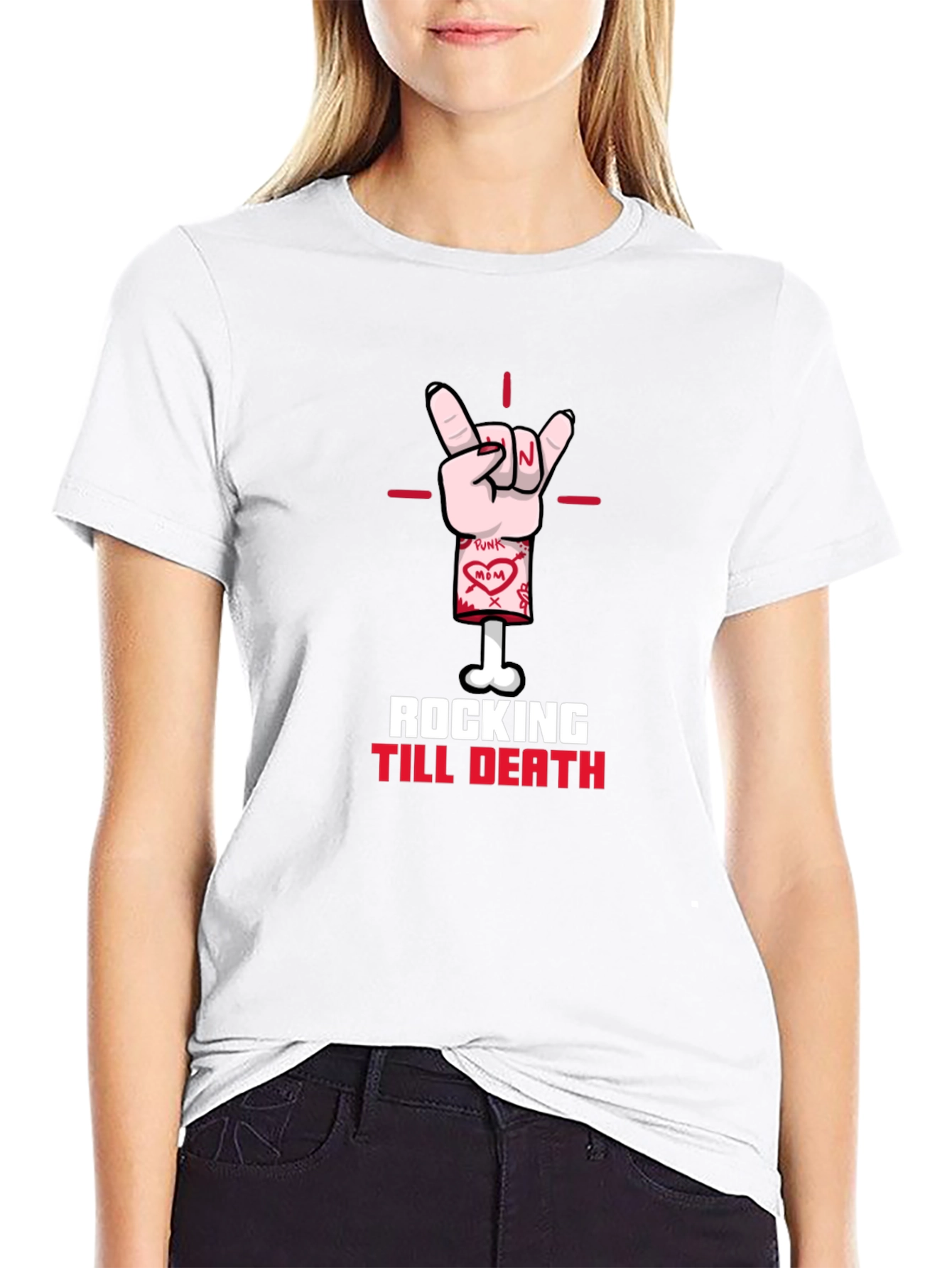 Rocking Till Death Graphic T-Shirt