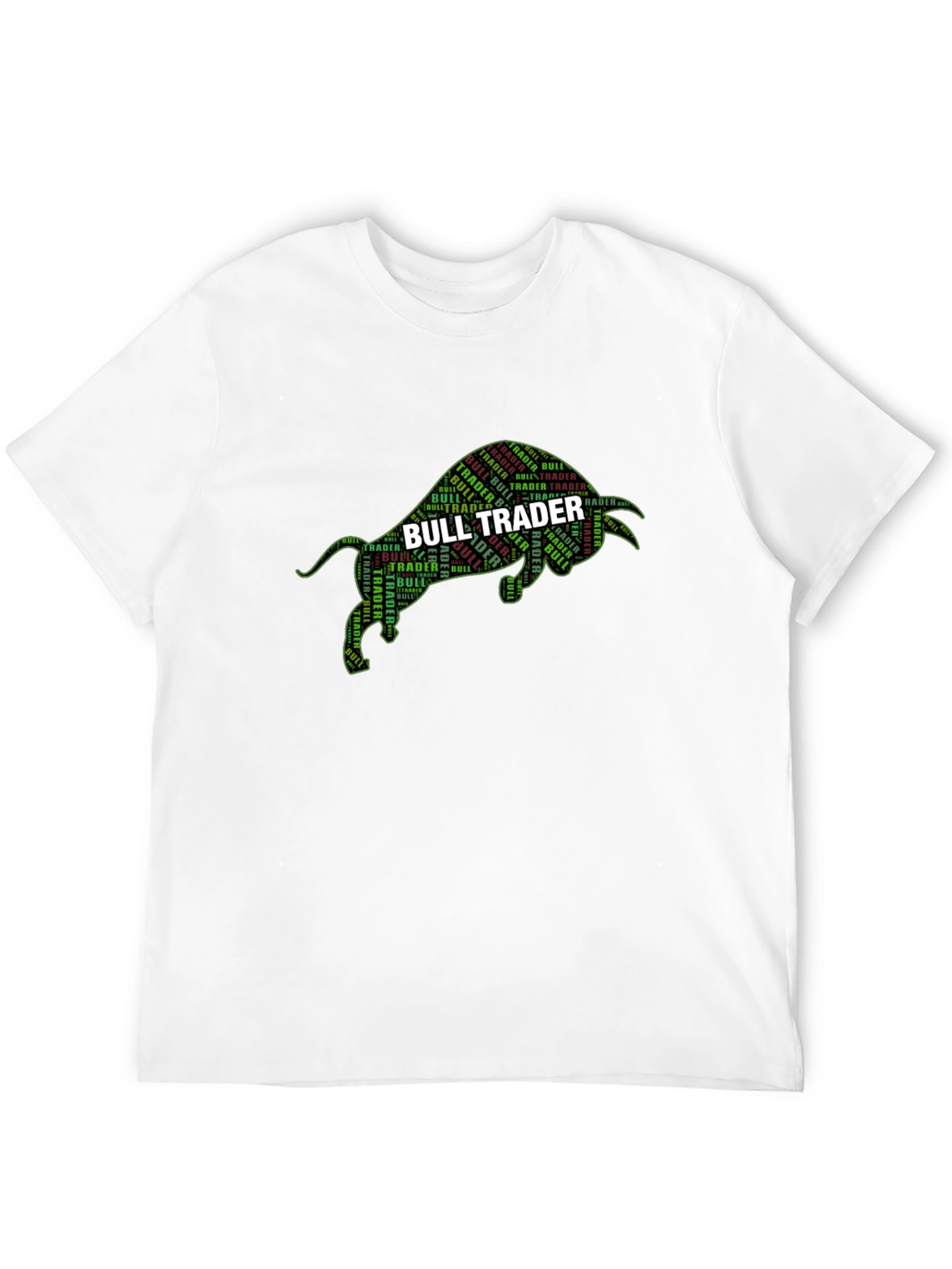 Bull Trader Graphic Tee - Black Crewneck
