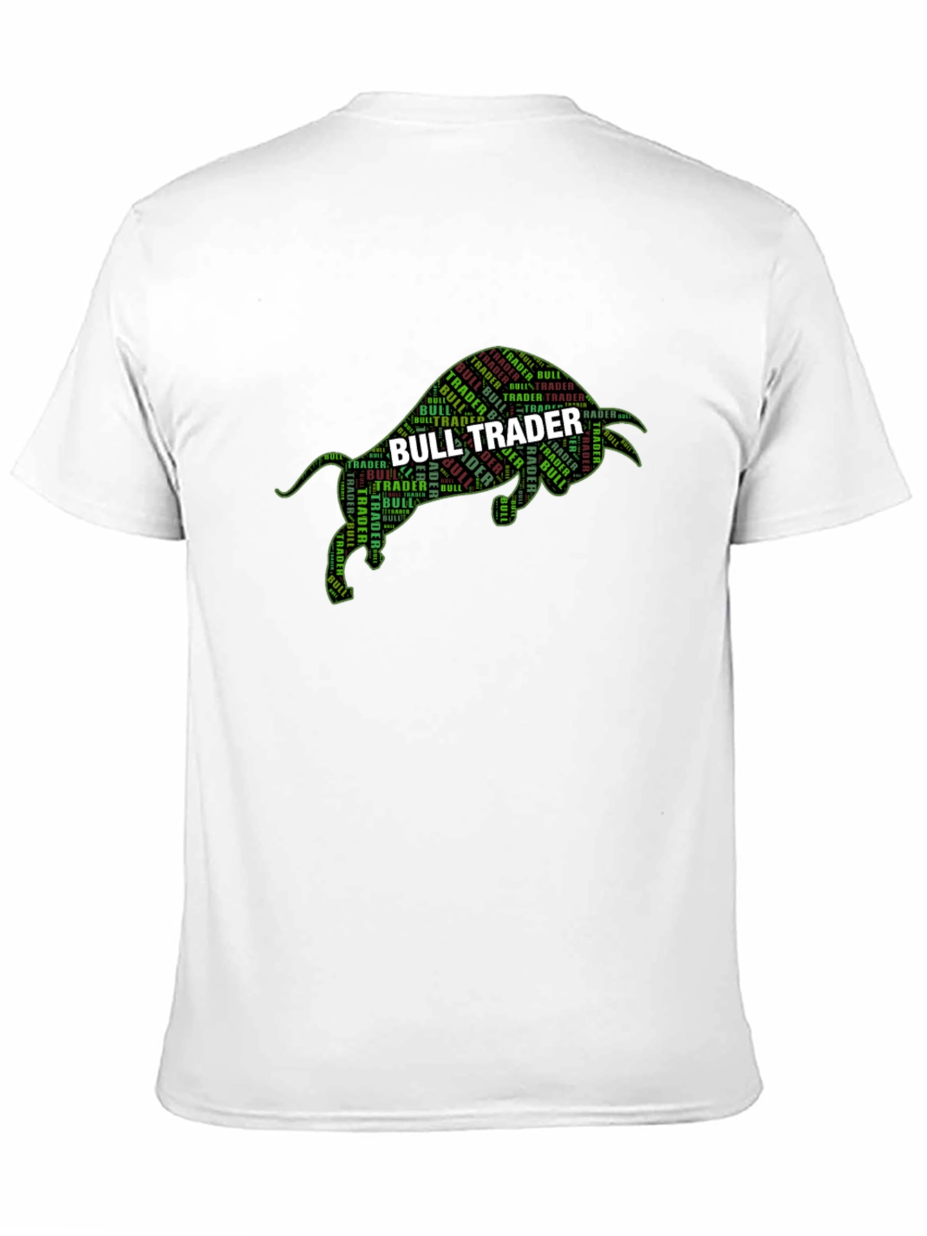 Bull Trader Graphic Tee - Black Crewneck
