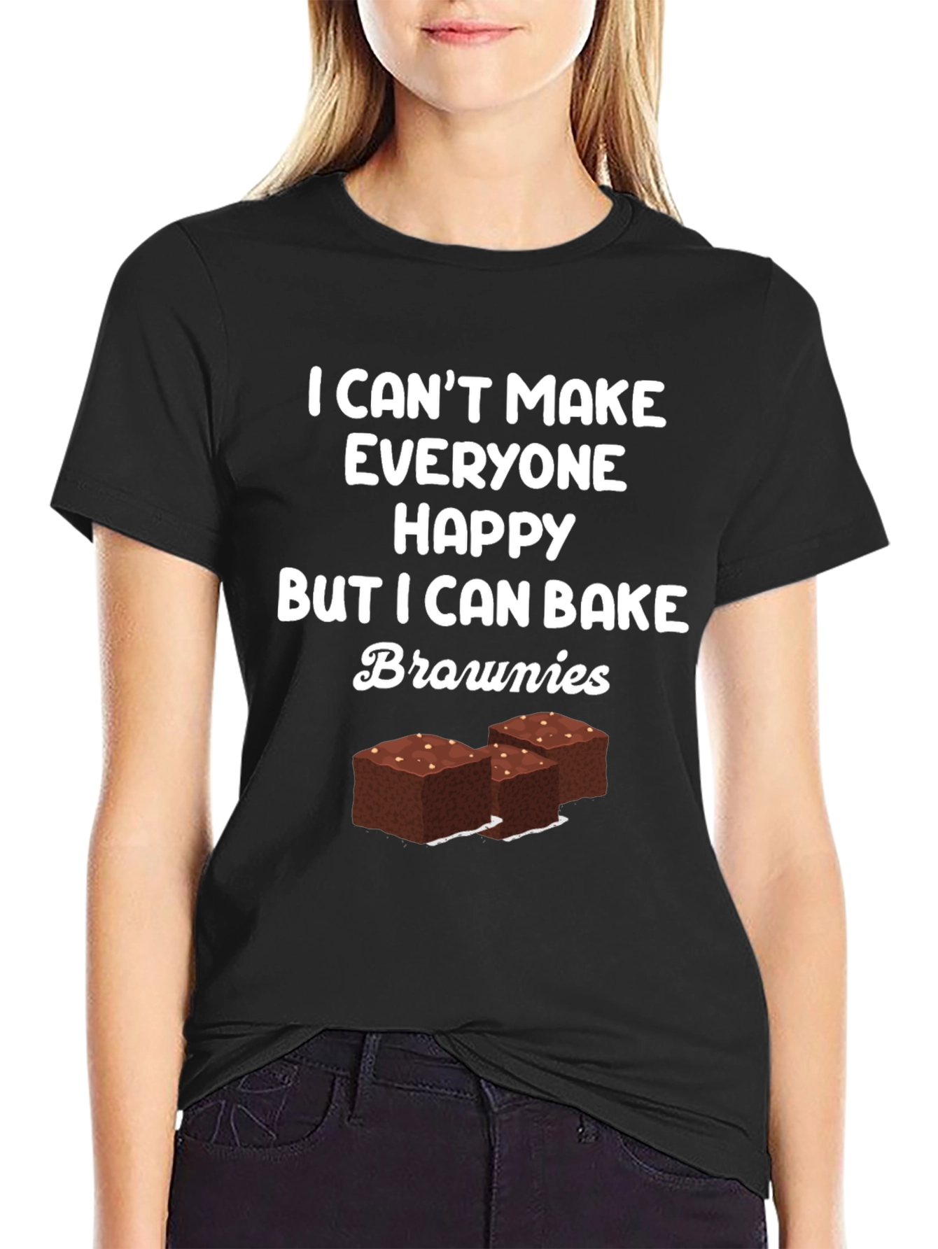 Brownie Baker T-Shirt: I Can Bake Brownies