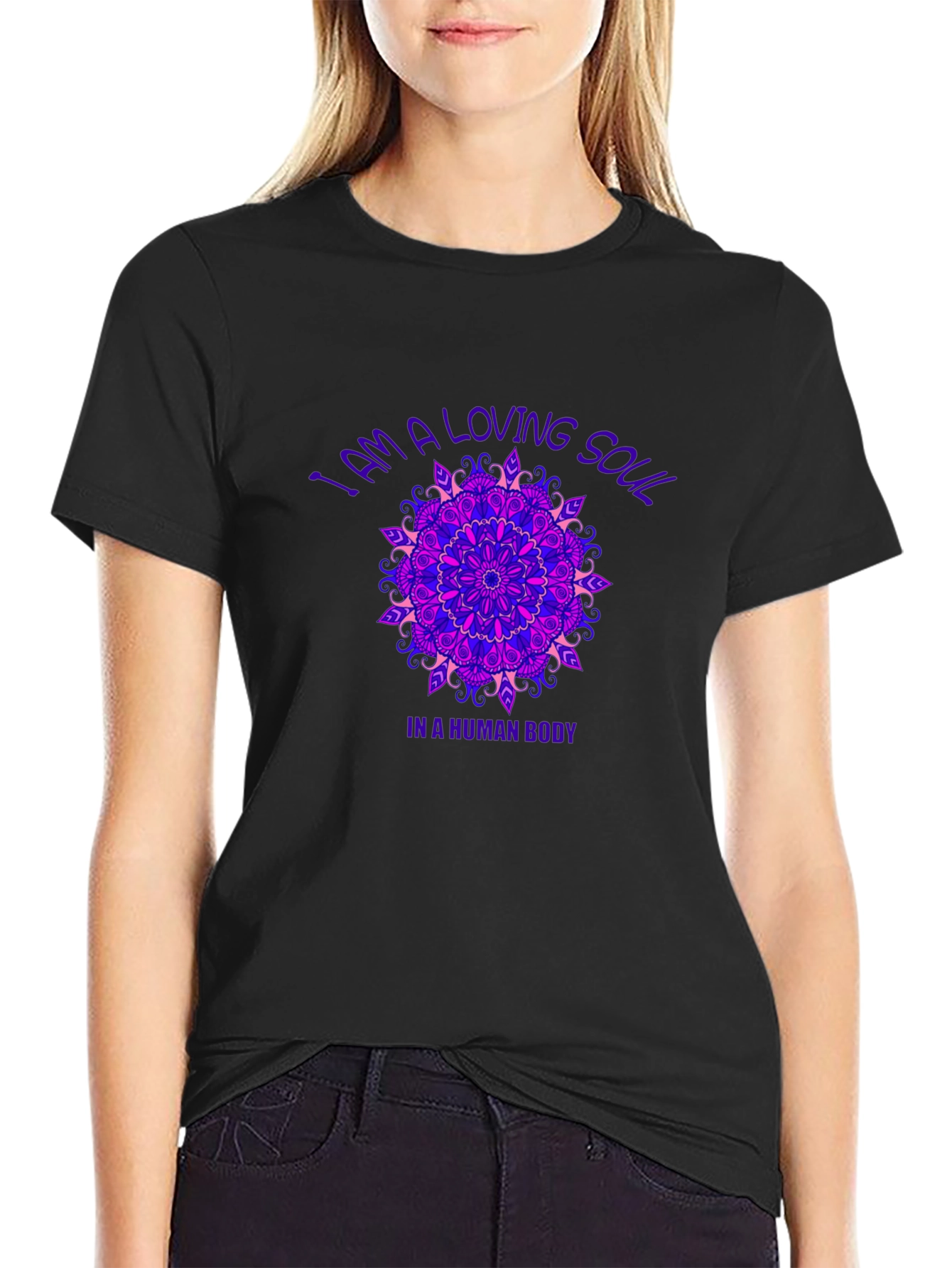 Loving Soul Mandala Graphic T-Shirt