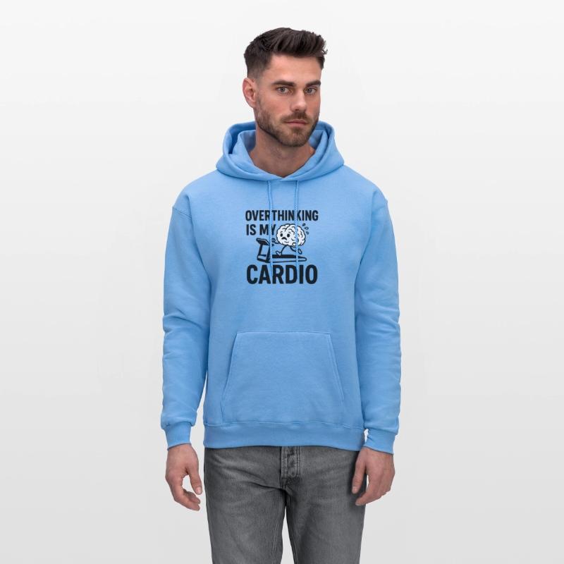 Overthinking Is My Cardio – Funny Brain Running