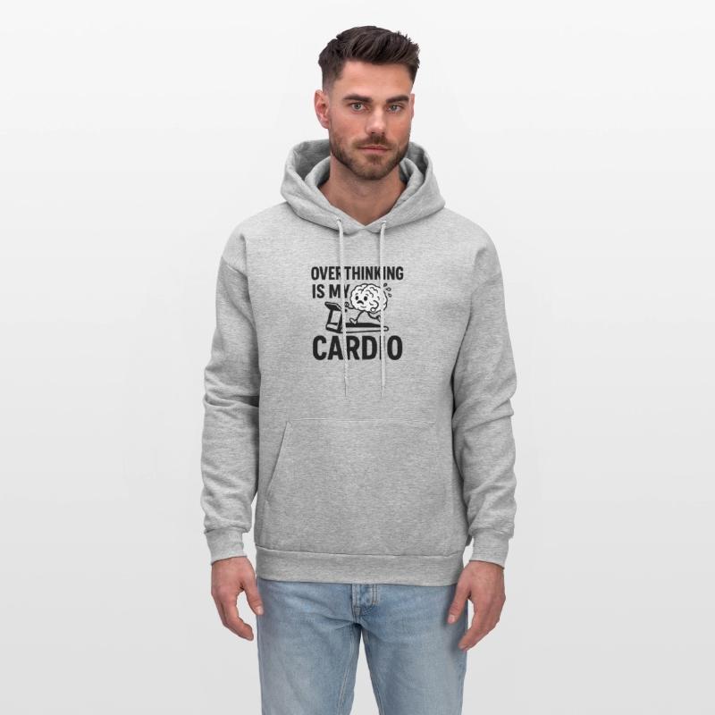 Overthinking Is My Cardio – Funny Brain Running