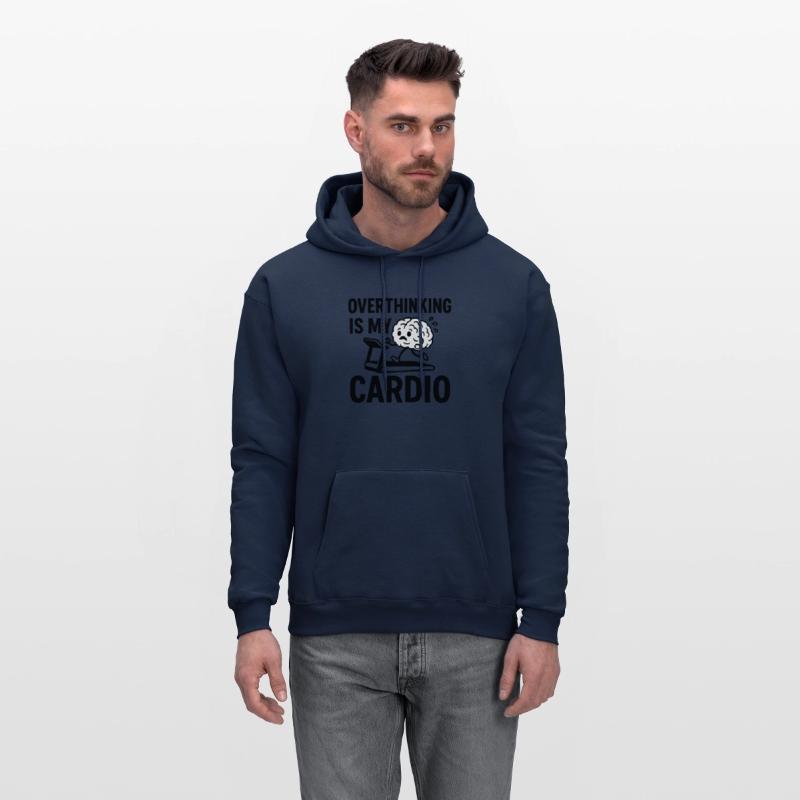 Overthinking Is My Cardio – Funny Brain Running