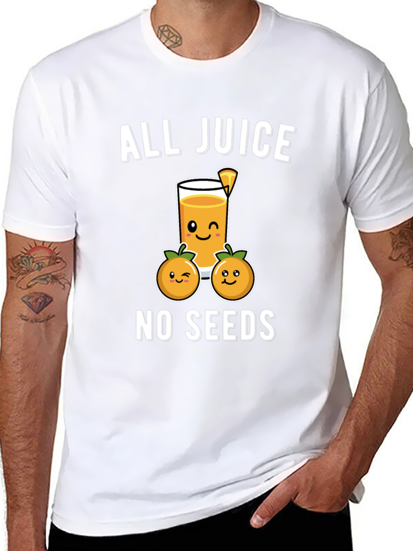 All Juice No Seeds Graphic Tee