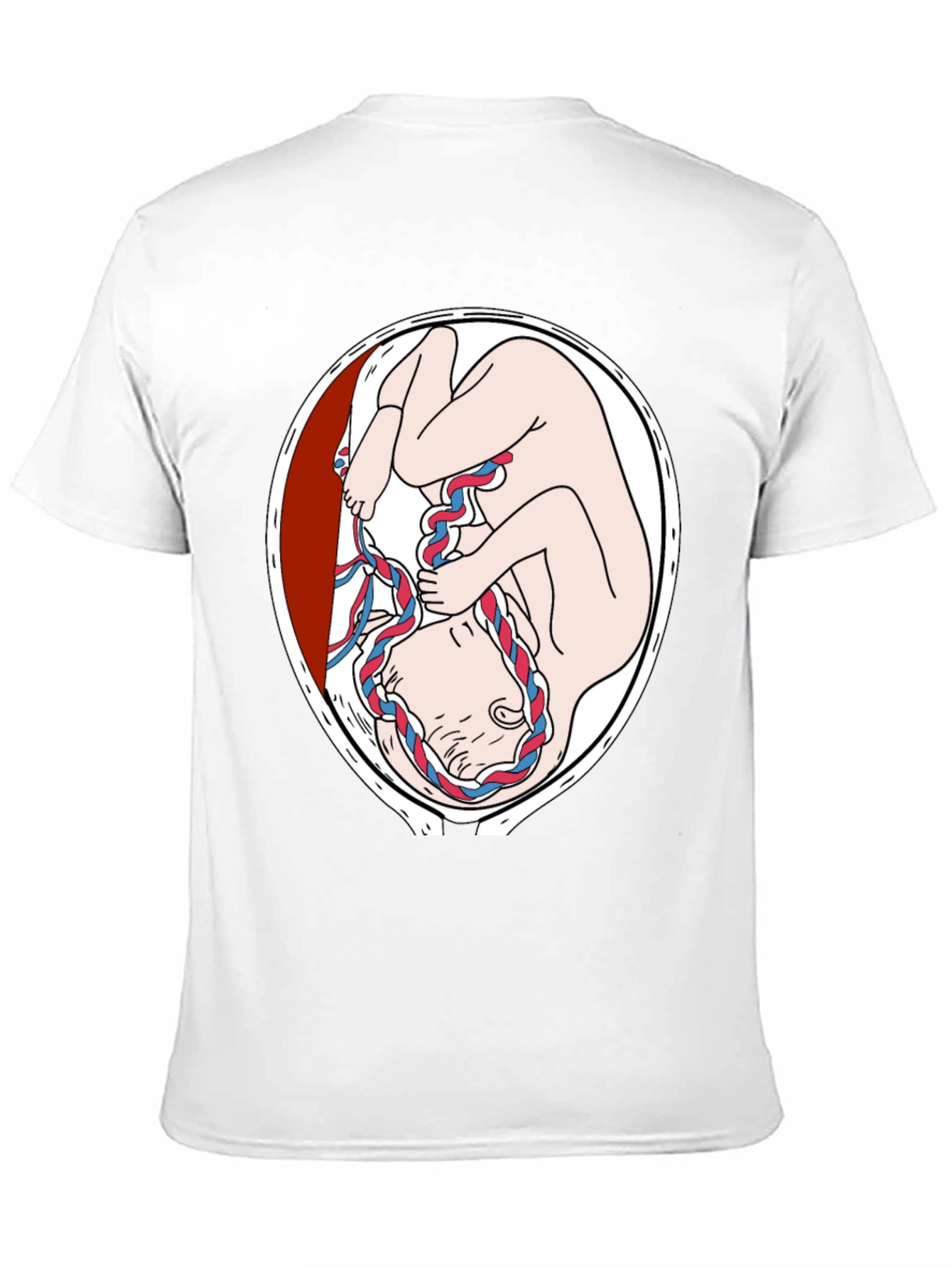 Fetus Graphic Print Black T-Shirt
