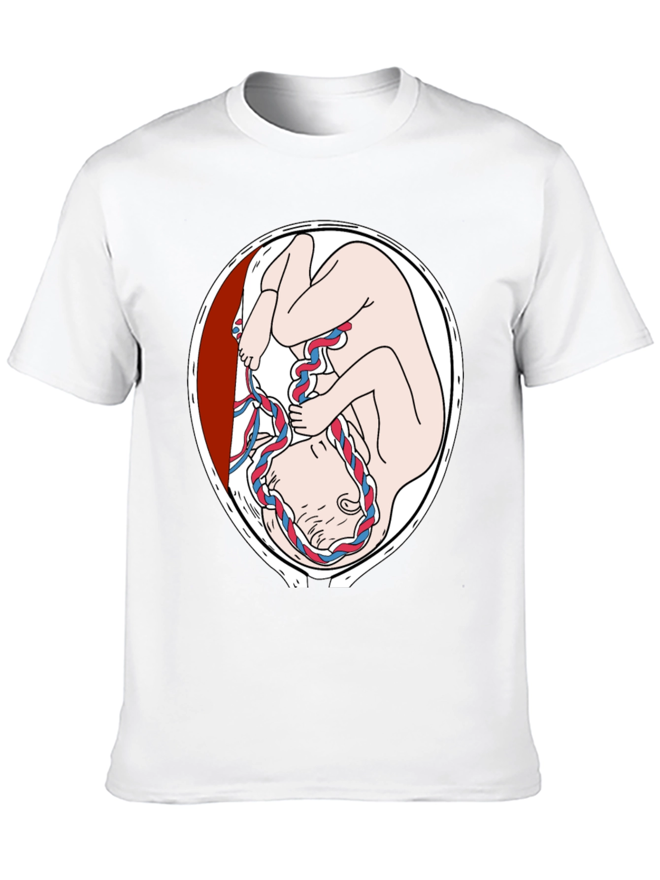 Fetus Graphic Print Black T-Shirt