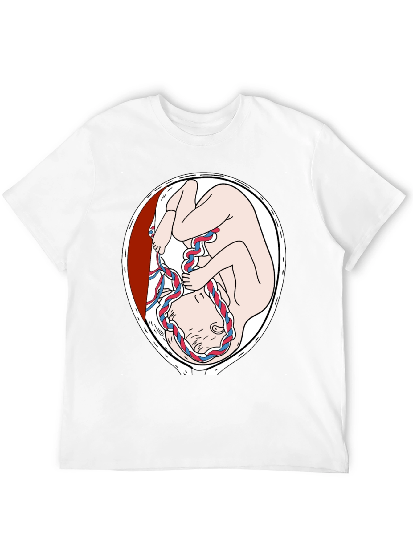 Fetus Graphic Print Black T-Shirt