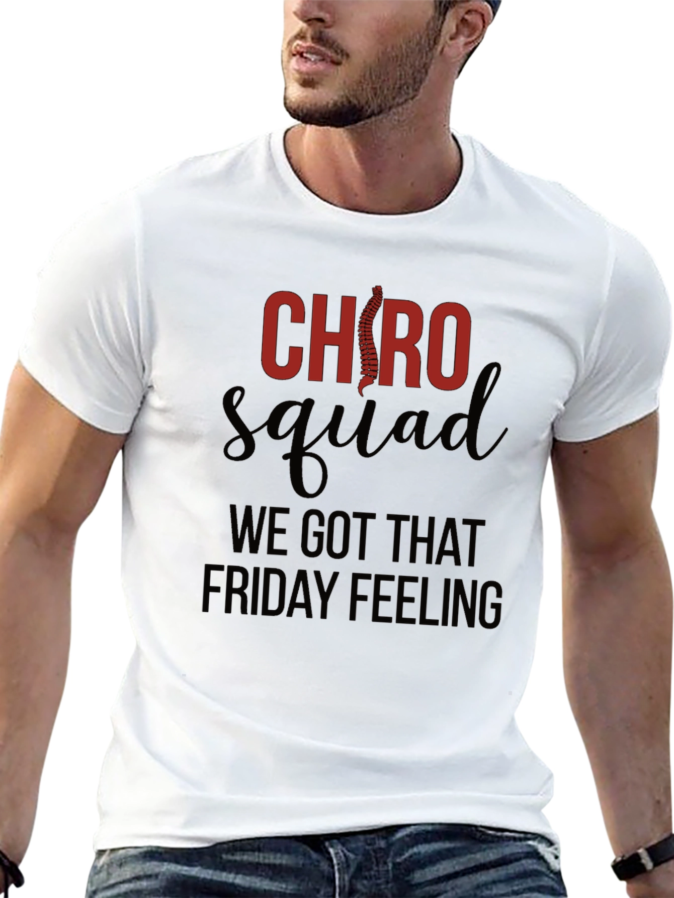 Chiropractor Friday Feeling Squad T-Shirt