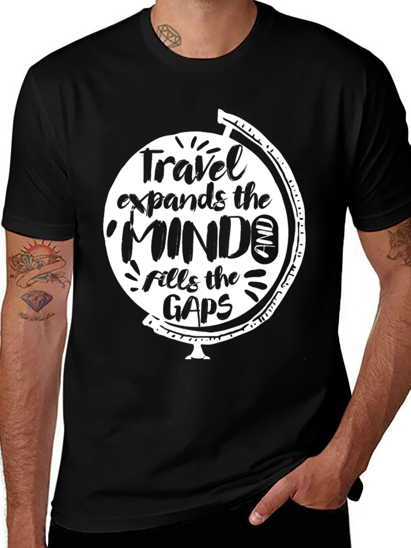 Travel Expands the Mind Graphic Tee
