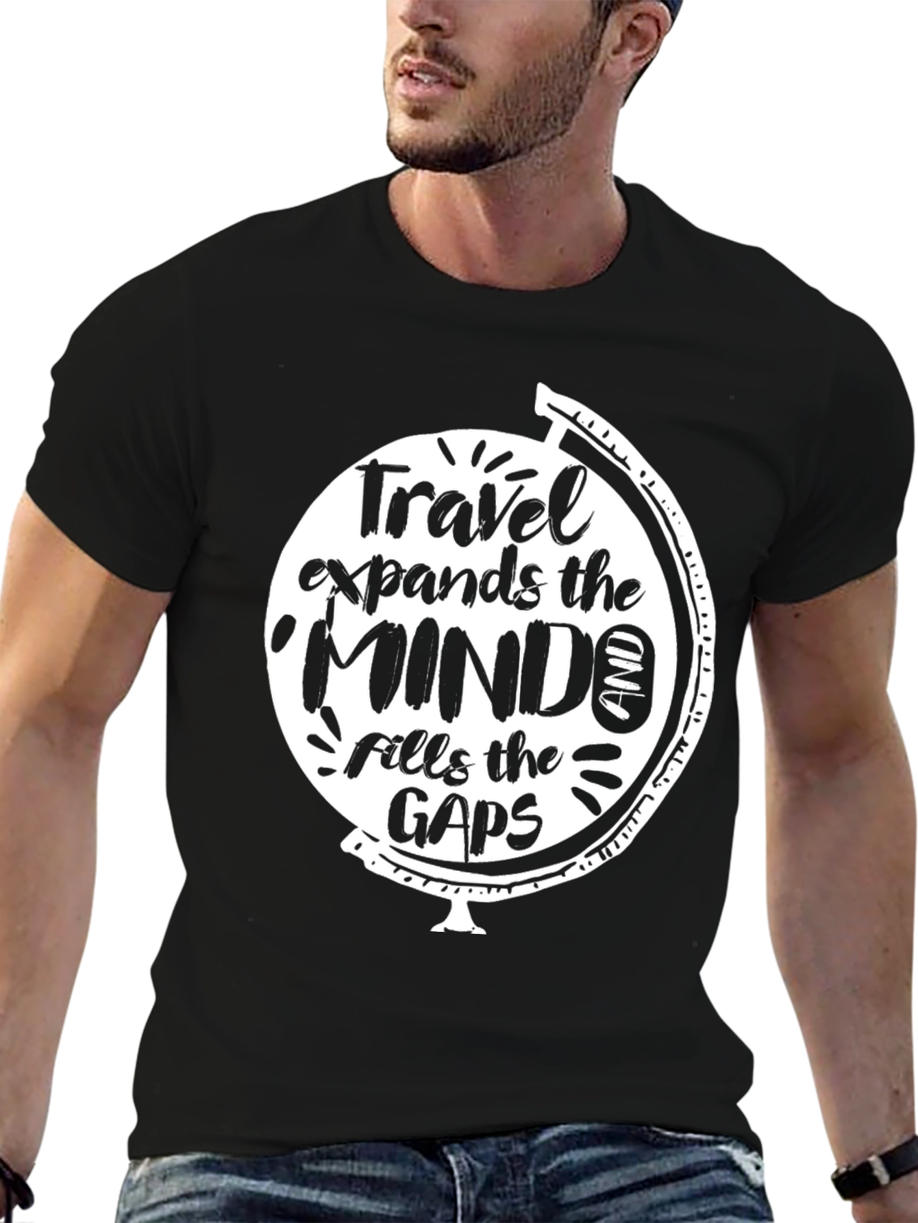 Travel Expands the Mind Graphic Tee
