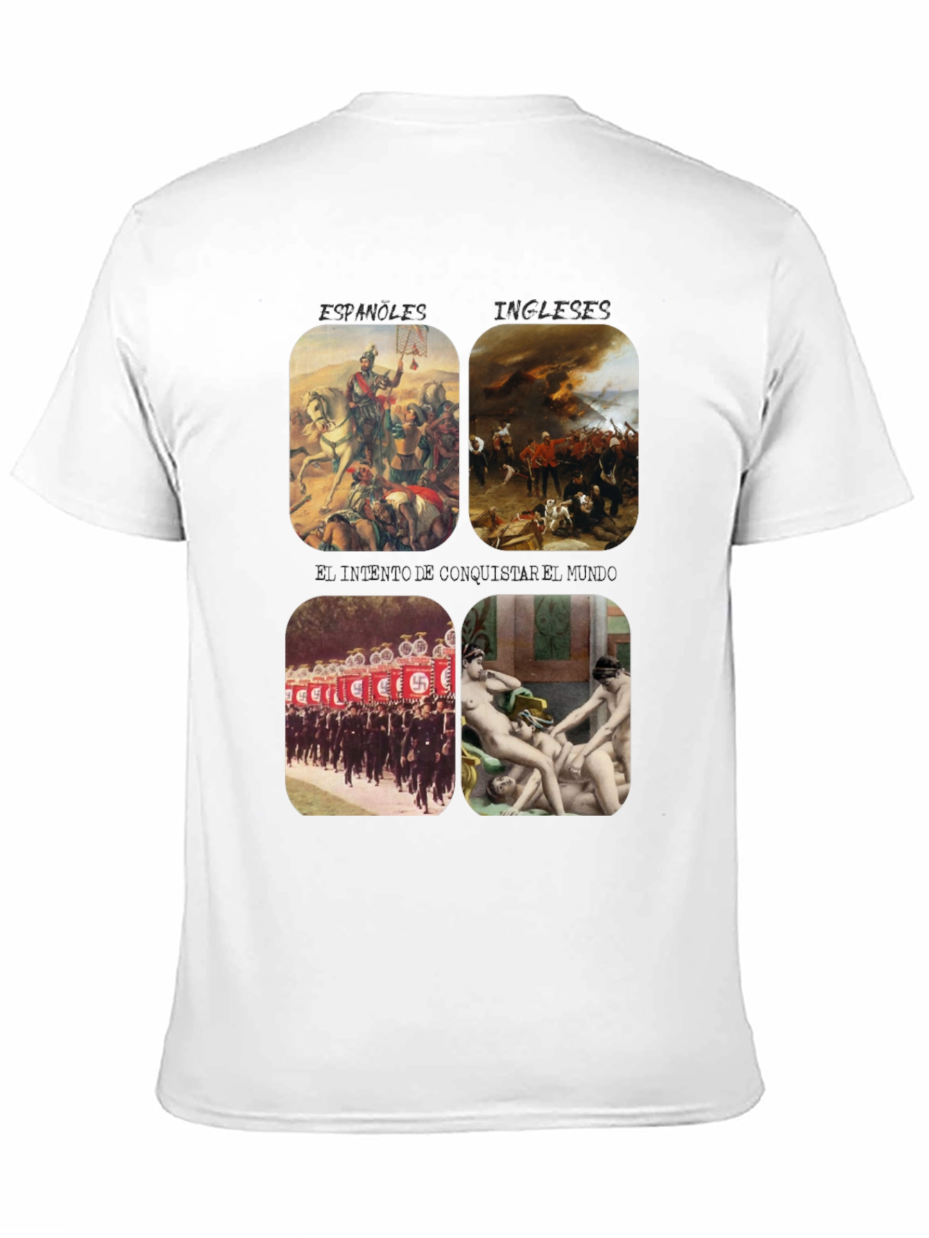 Controversial Graphic Print T-Shirt