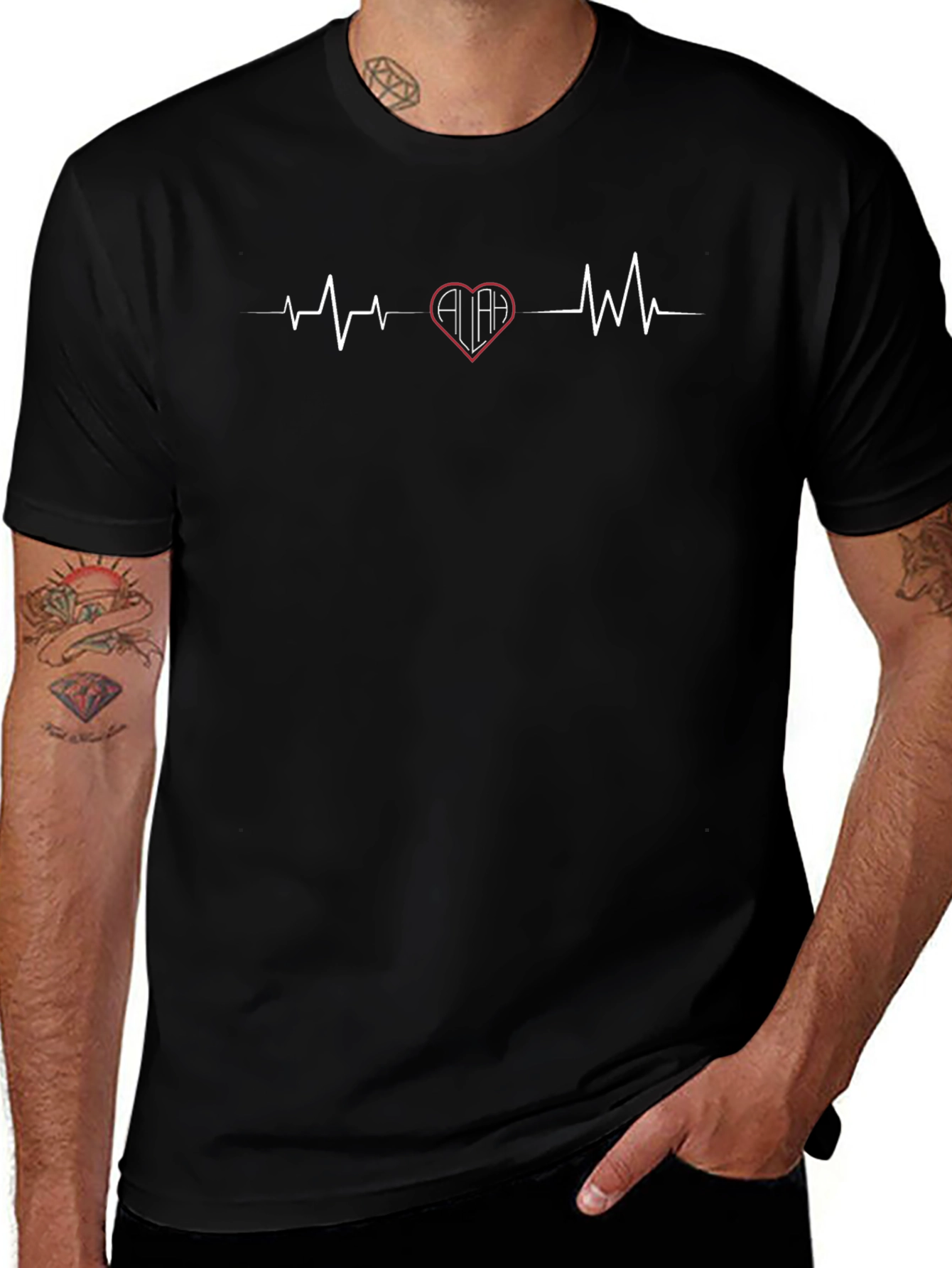 Heartbeat AAA T-Shirt - Cool Graphic Tee