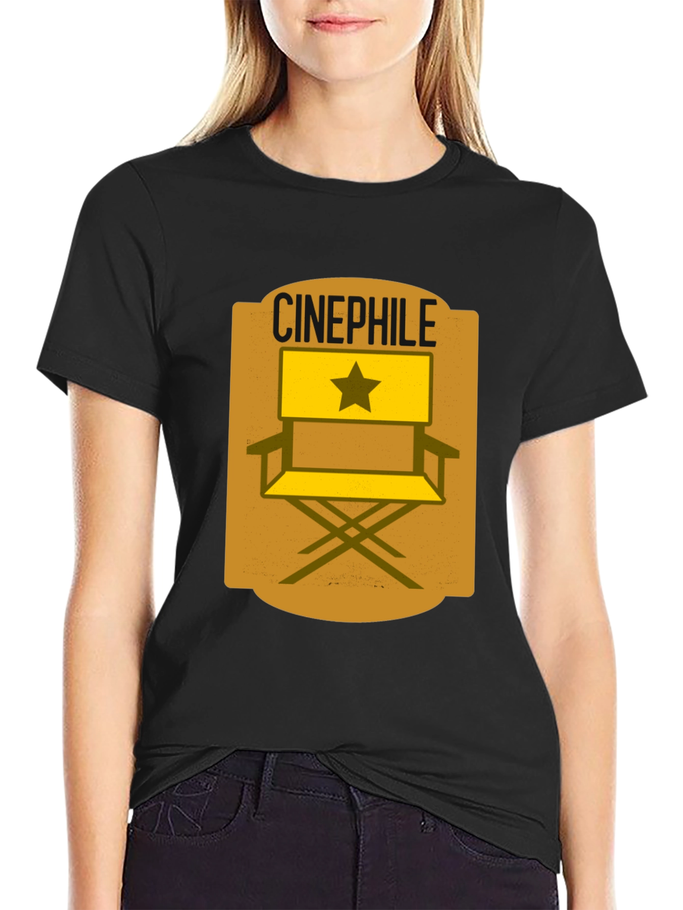 Cinephile Directors Chair Graphic T-Shirt
