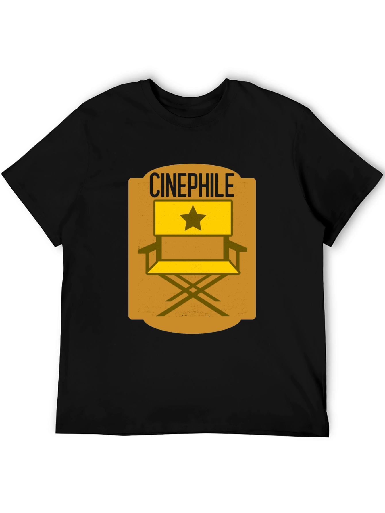 Cinephile Directors Chair Graphic T-Shirt