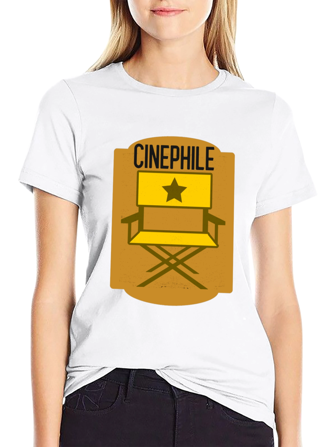 Cinephile Directors Chair Graphic T-Shirt
